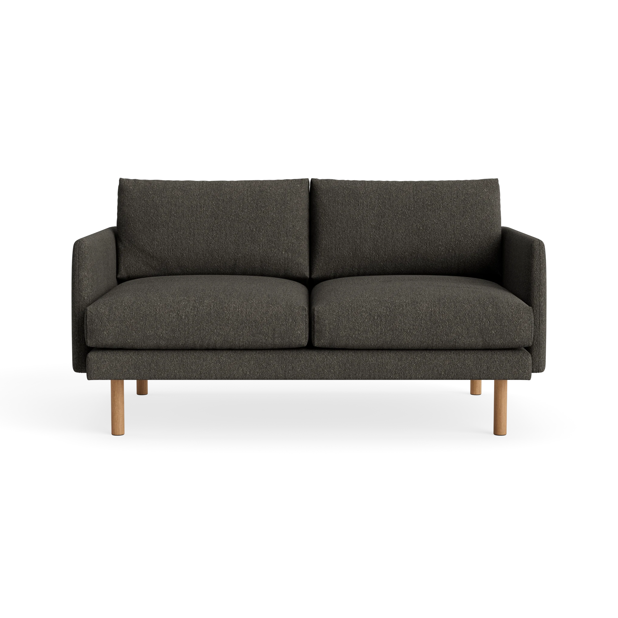 Emo 2 Seater in Crush Bouclé 040 – Upholstered Sofa by Bruunmunch