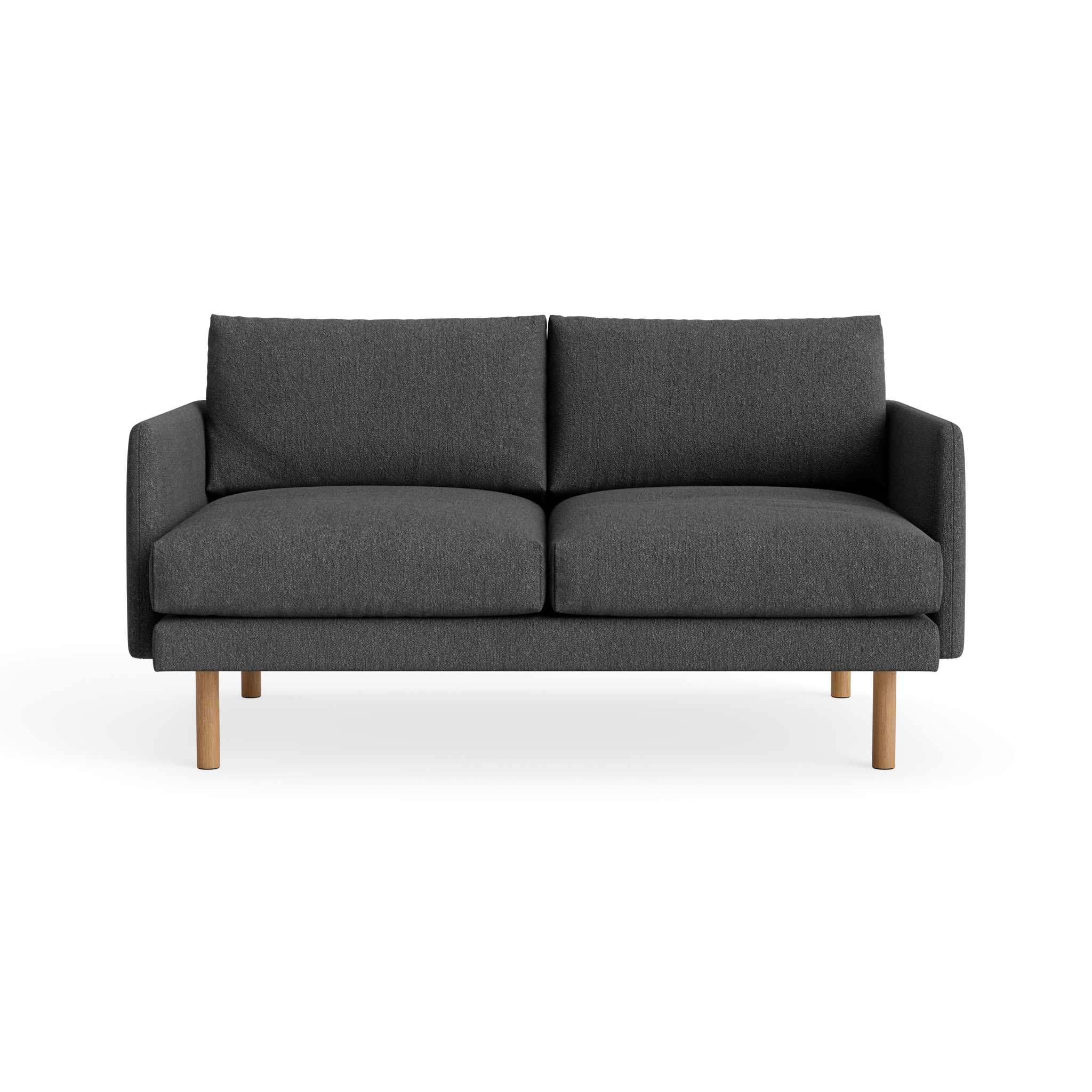 Emo 2 Seater in Crush Bouclé 130 – Upholstered Sofa by Bruunmunch