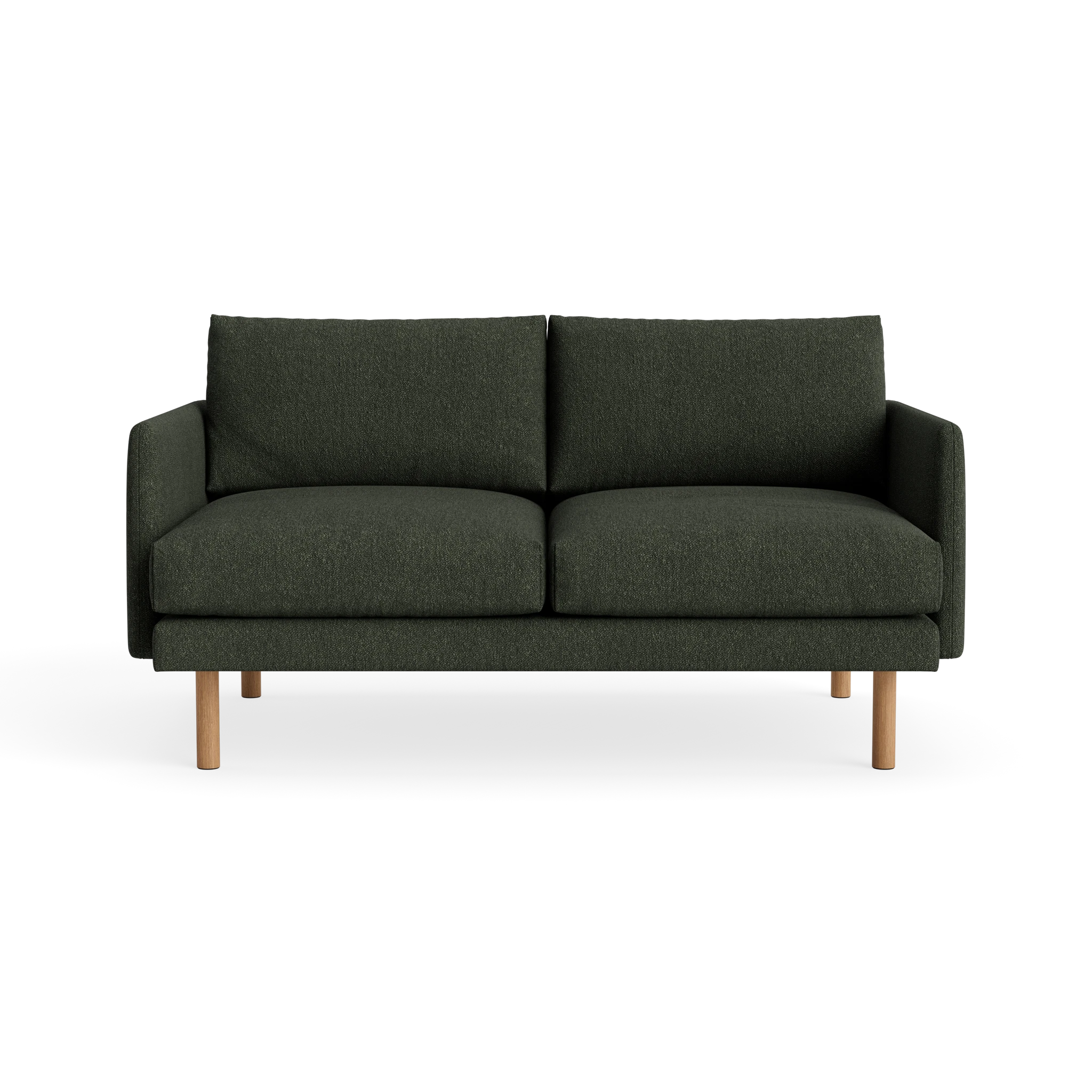 Emo 2 Seater in Crush Bouclé 200 – Upholstered Sofa by Bruunmunch