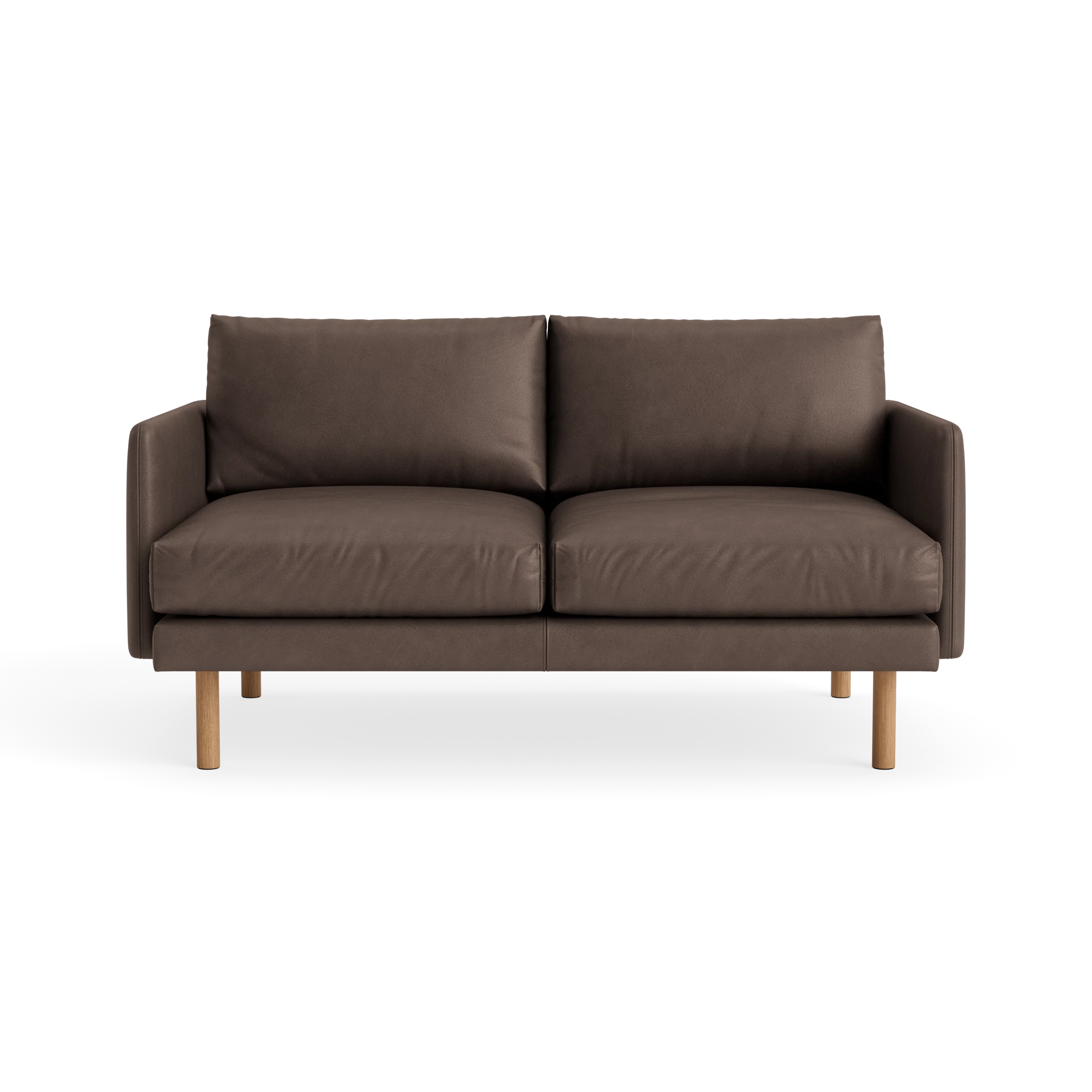 Emo 2 Seater in Davos Umbra – Upholstered Sofa by Bruunmunch
