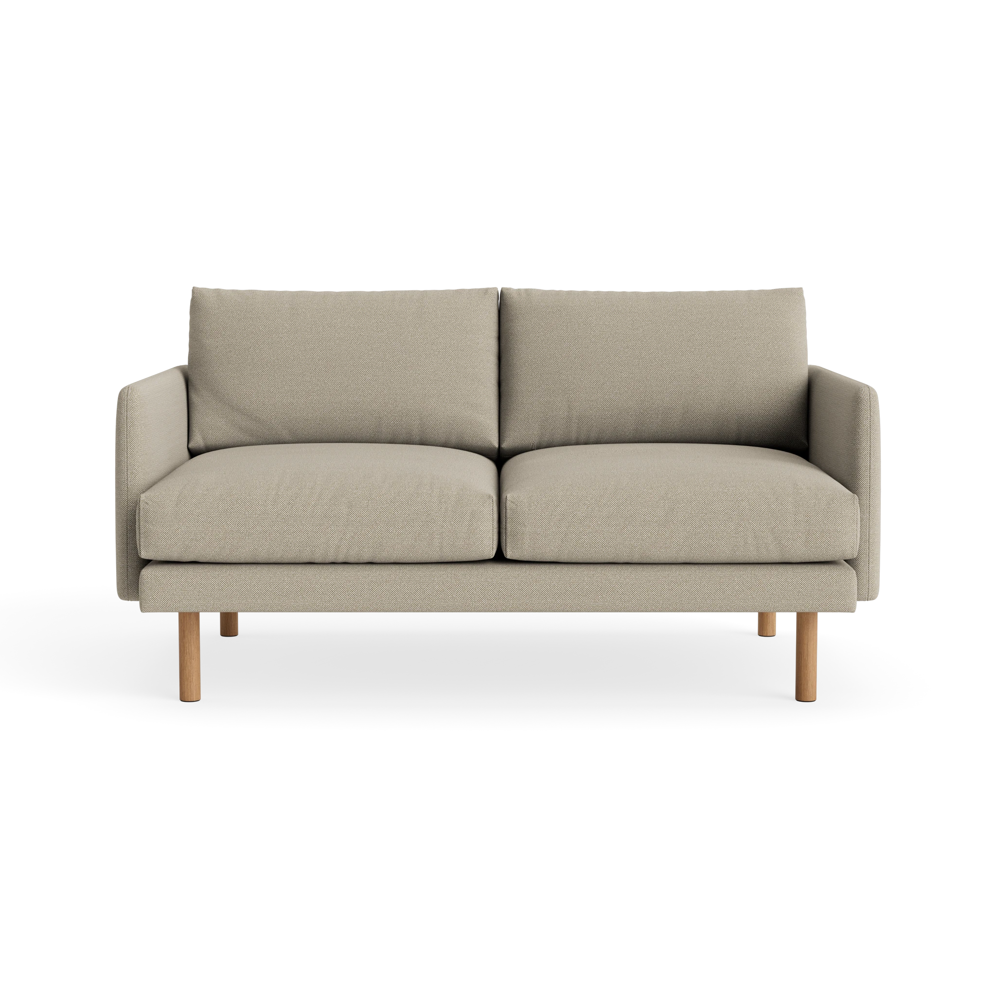 Emo 2 Seater in Hallingdal 220 Kvadrat – Upholstered Sofa by Bruunmunch