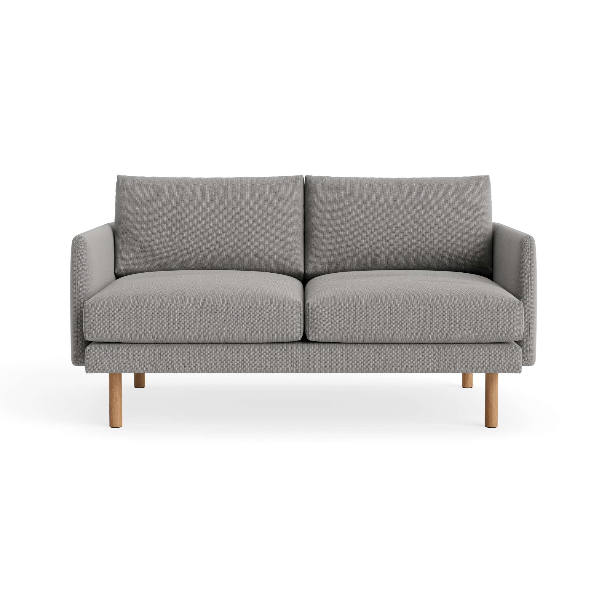 Emo 2 Seater in Re-Wool 128 Kvadrat – Upholstered Sofa by Bruunmunch