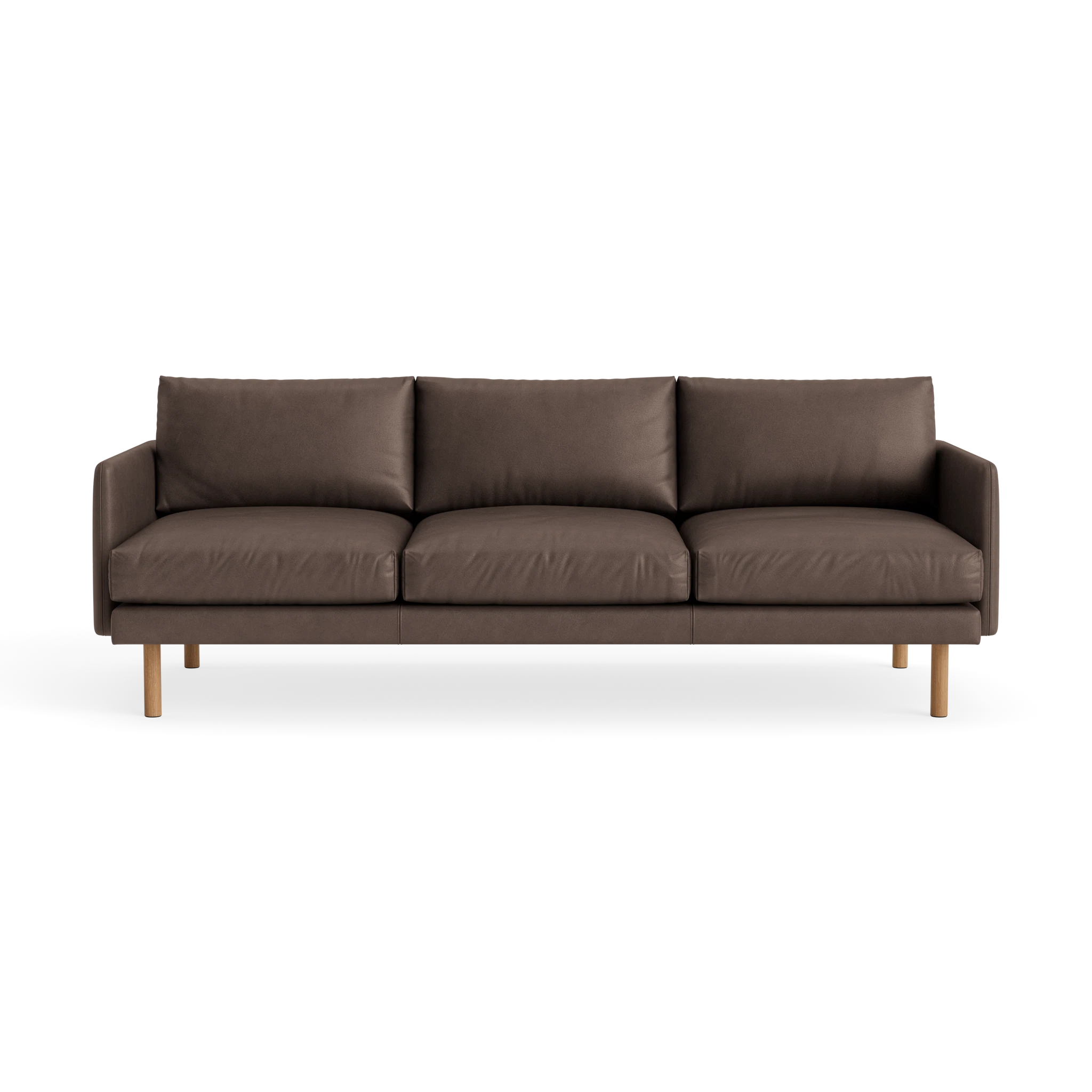 Emo 3 Seater in Davos Umbra – Upholstered Sofa by Bruunmunch