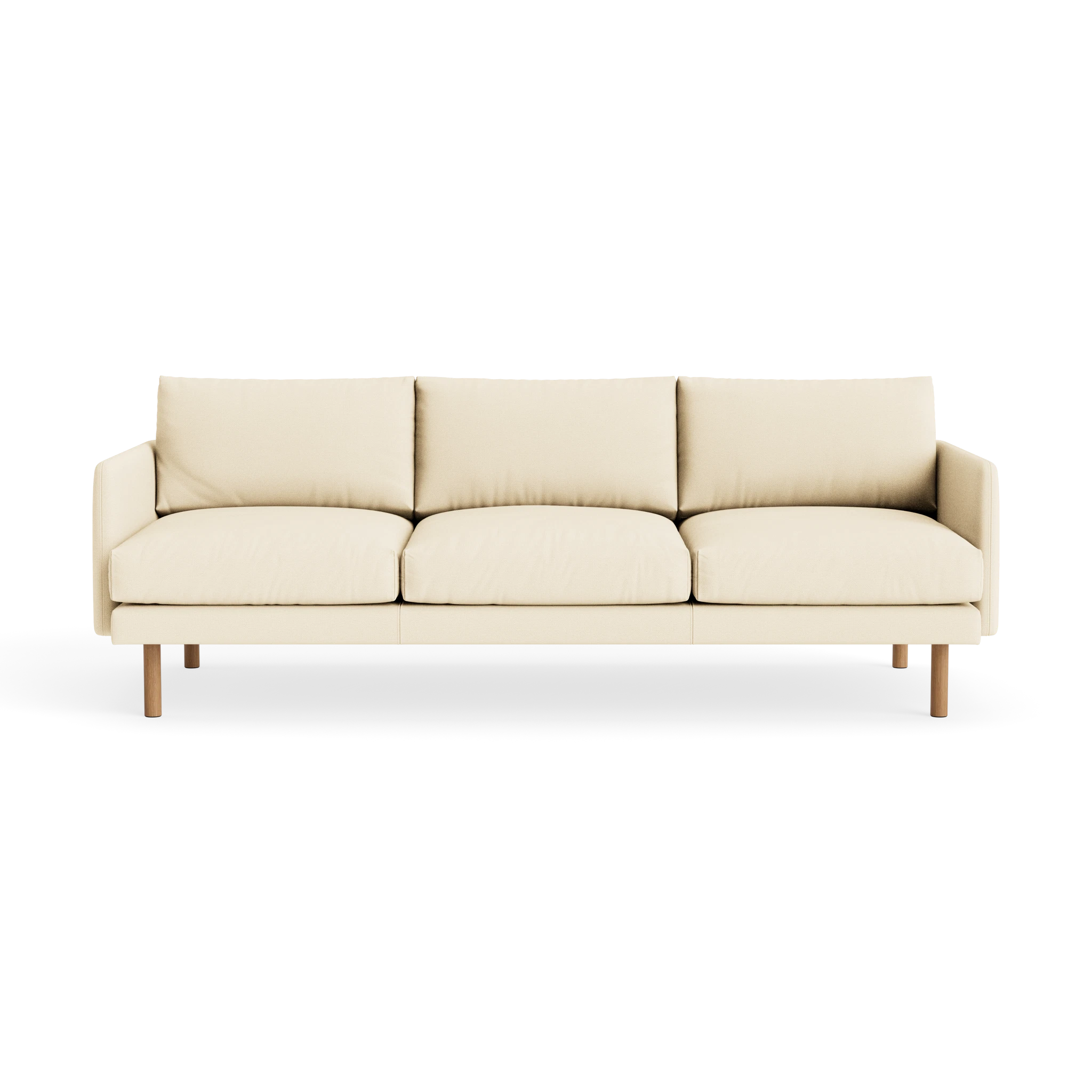 Emo 3 Seater in Hallingdal 100 Kvadrat – Upholstered Sofa by Bruunmunch
