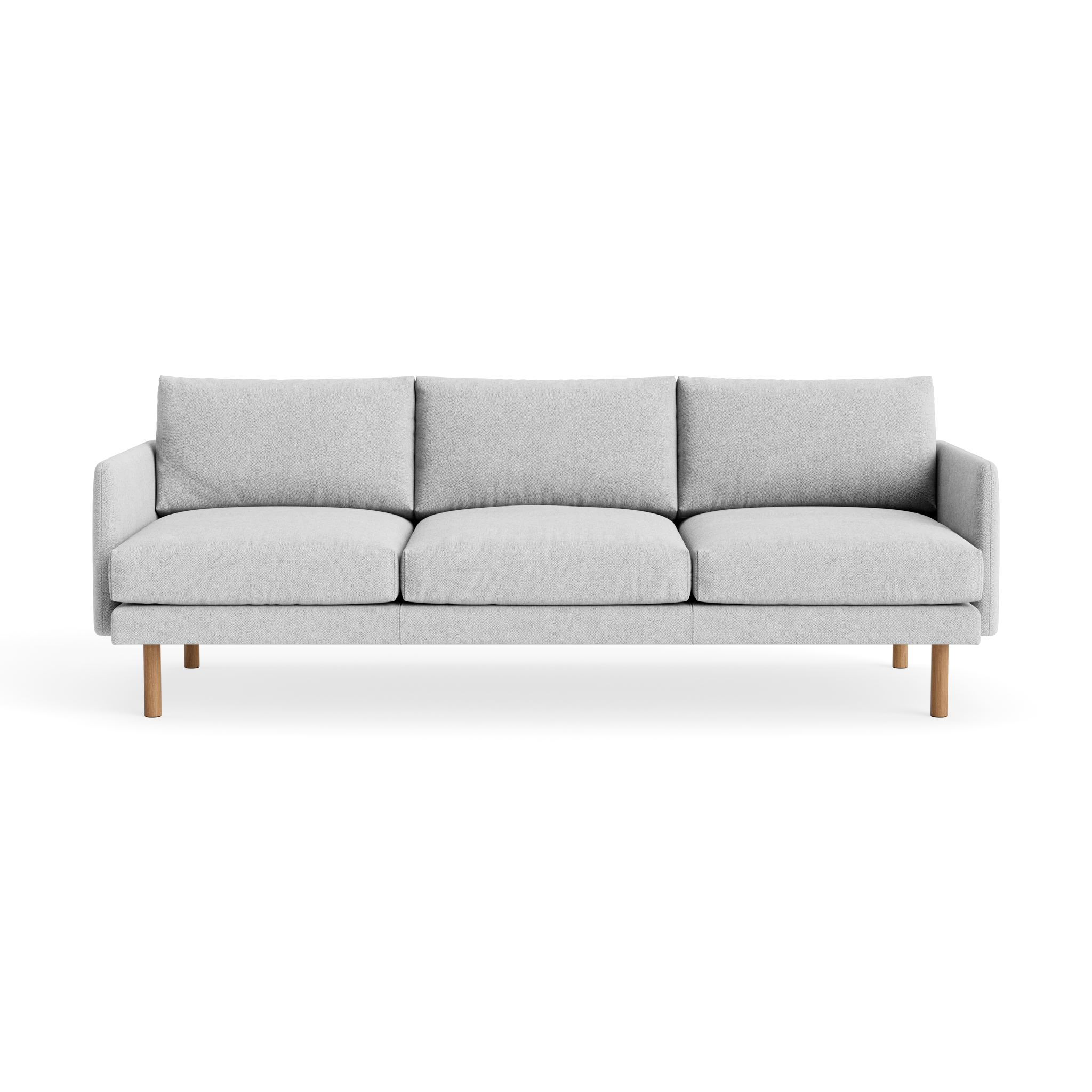 Emo 3 Seater in Hallingdal 116 Kvadrat – Upholstered Sofa by Bruunmunch