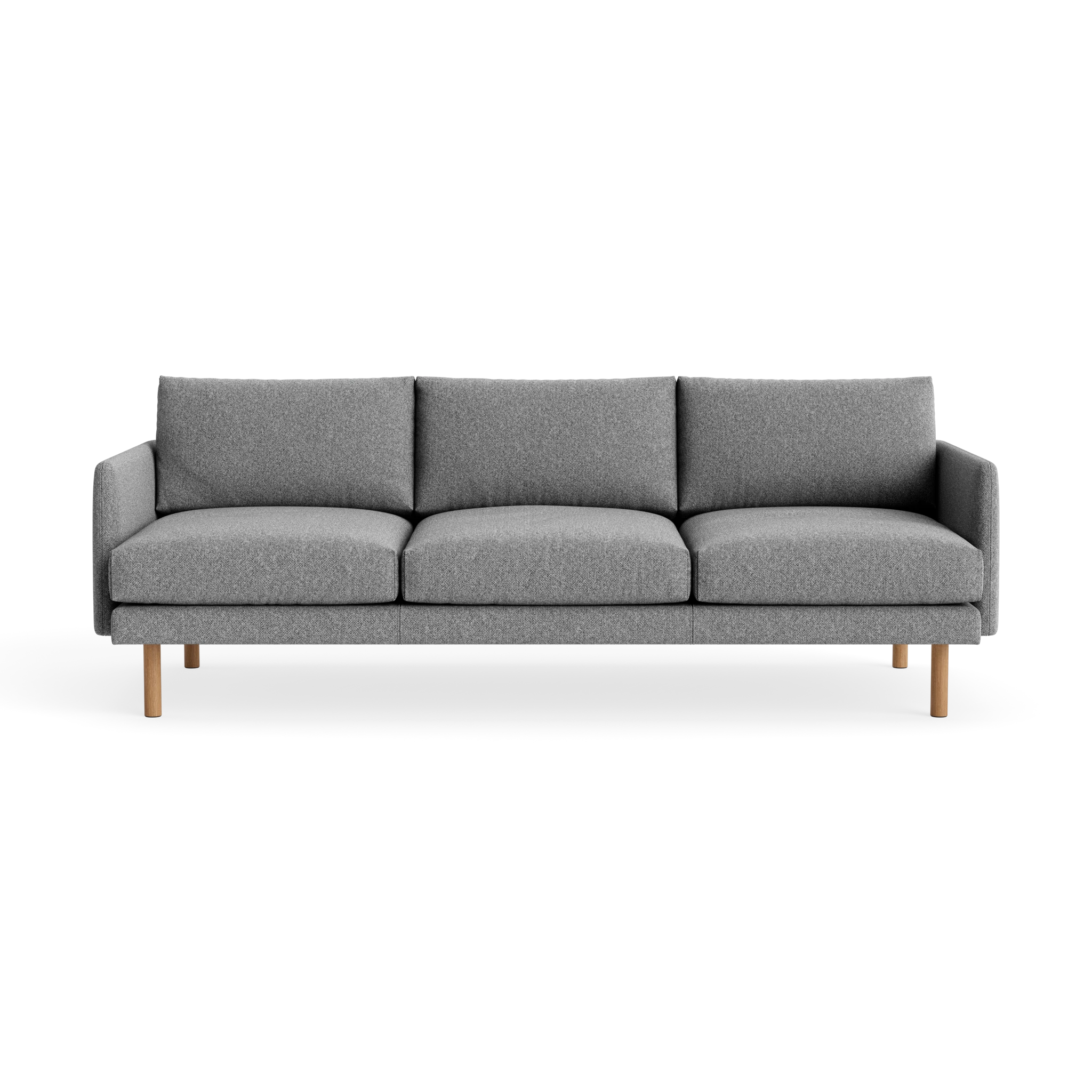Emo 3 Seater in Hallingdal 126 Kvadrat – Upholstered Sofa by Bruunmunch