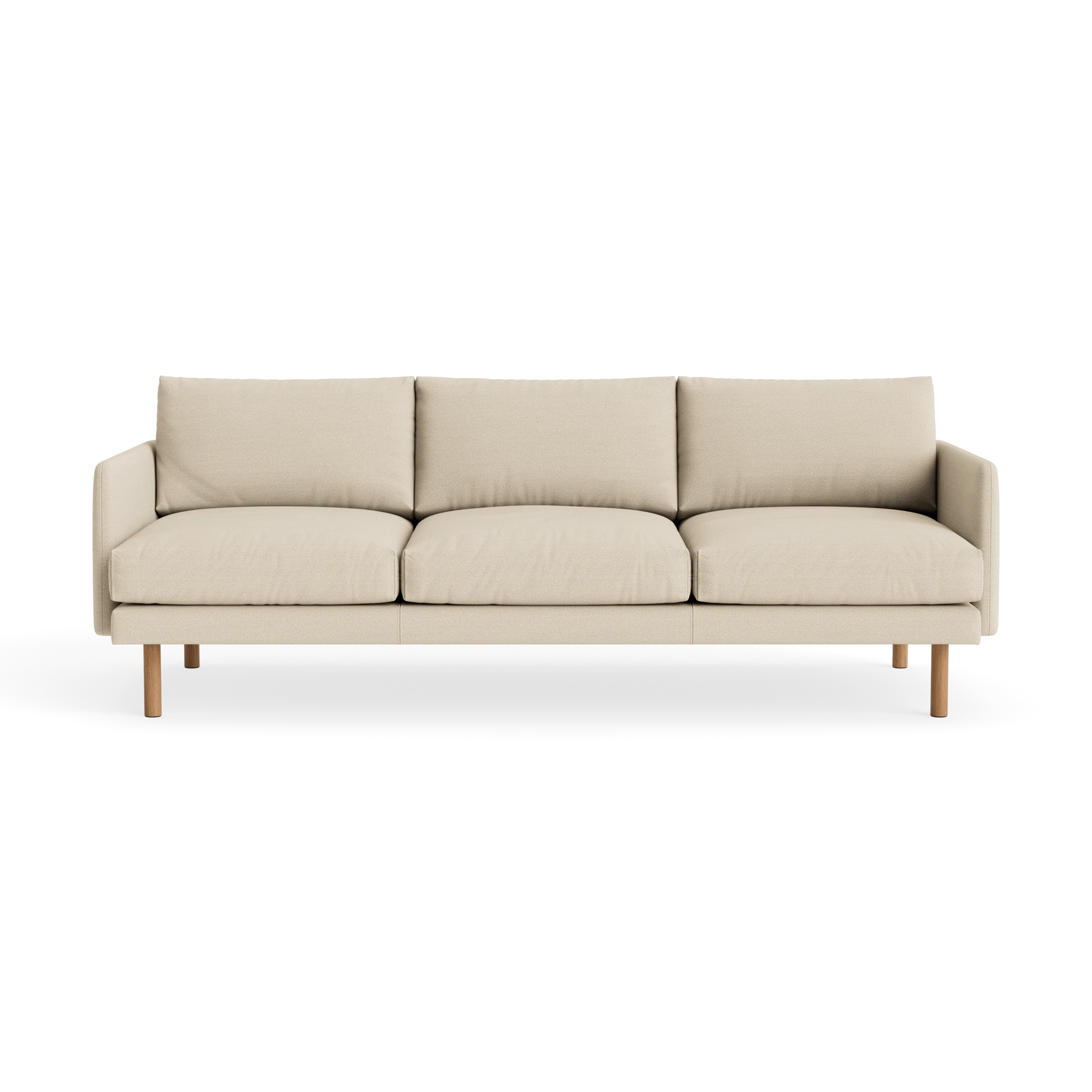 Emo 3 Seater in Hallingdal 200 Kvadrat – Upholstered Sofa by Bruunmunch