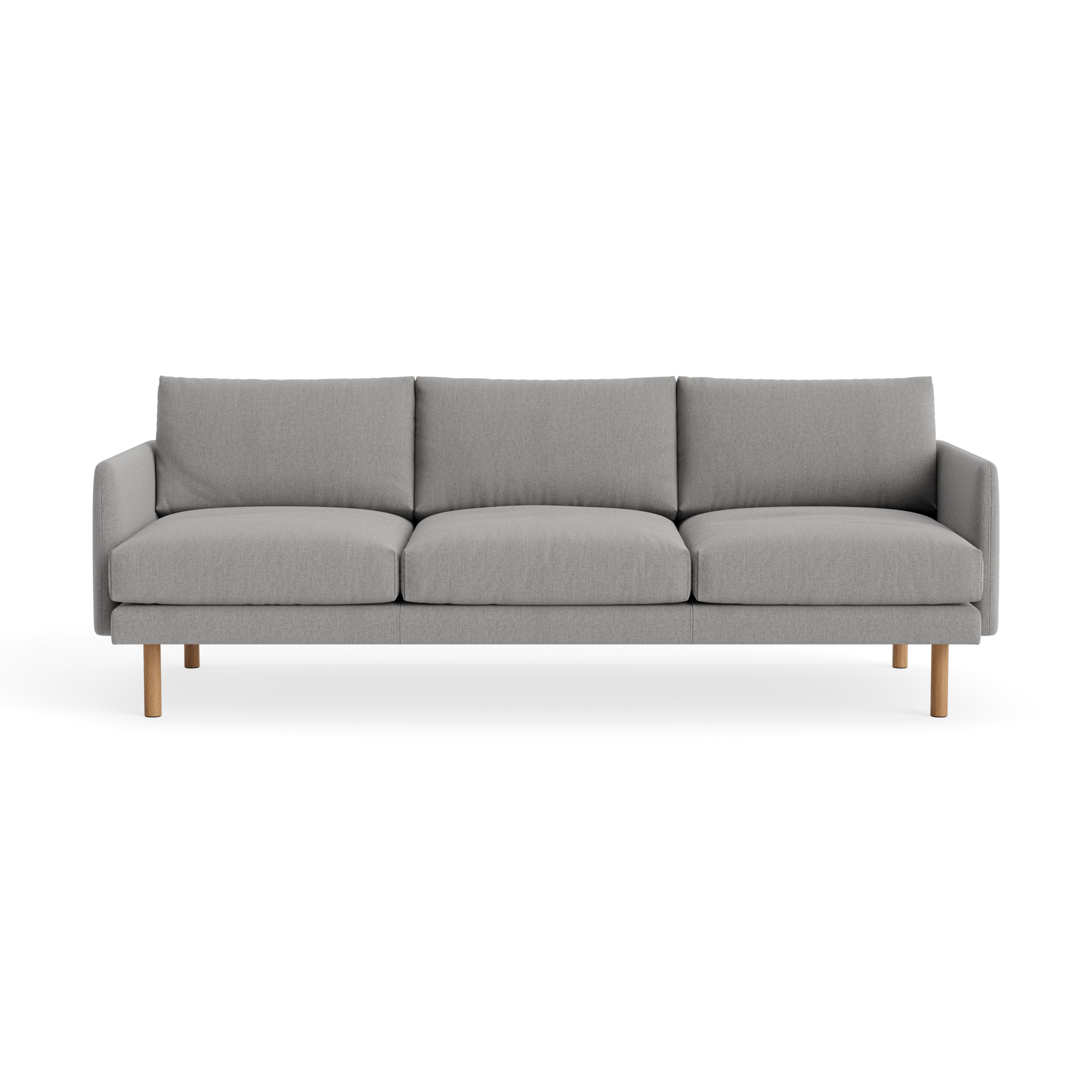 Emo 3 Seater in Re-Wool 108 Kvadrat – Upholstered Sofa by Bruunmunch