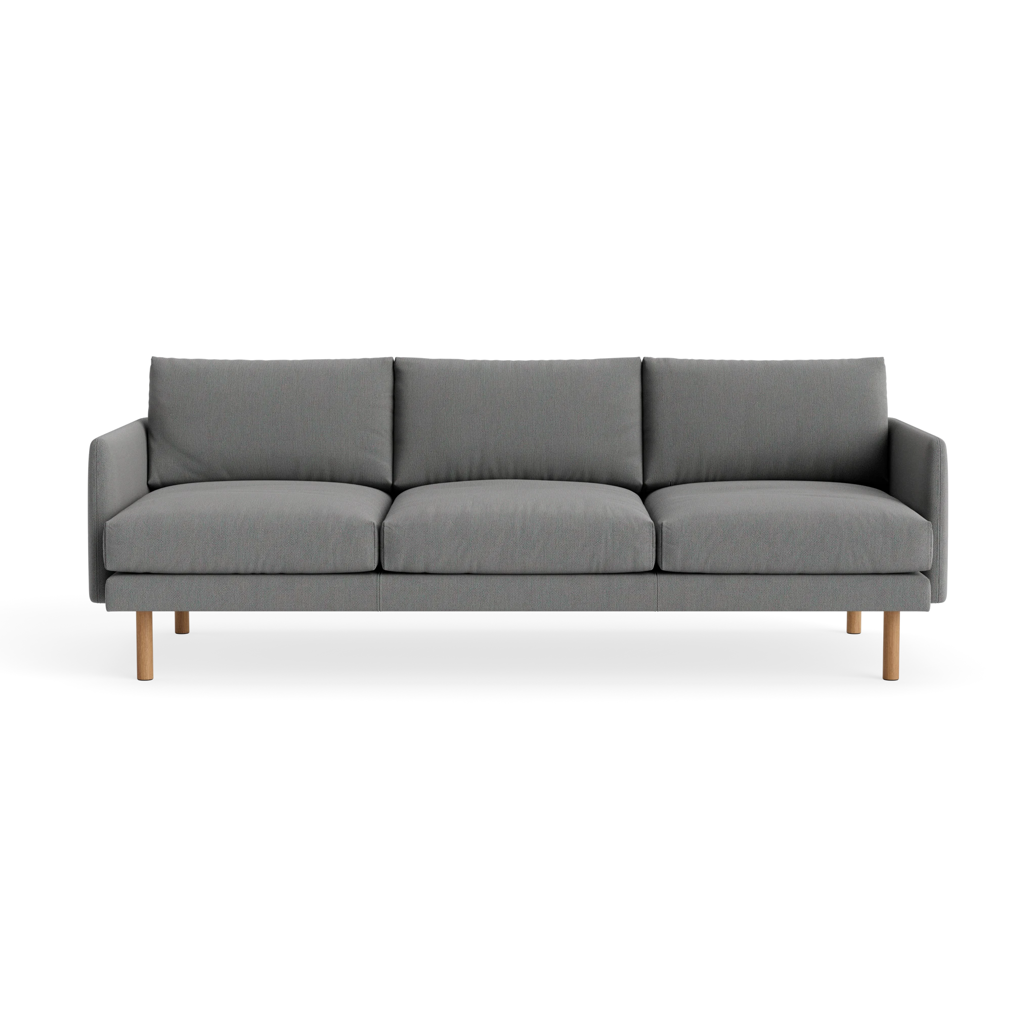Emo 3 Seater in Re-Wool 158 Kvadrat – Upholstered Sofa by Bruunmunch