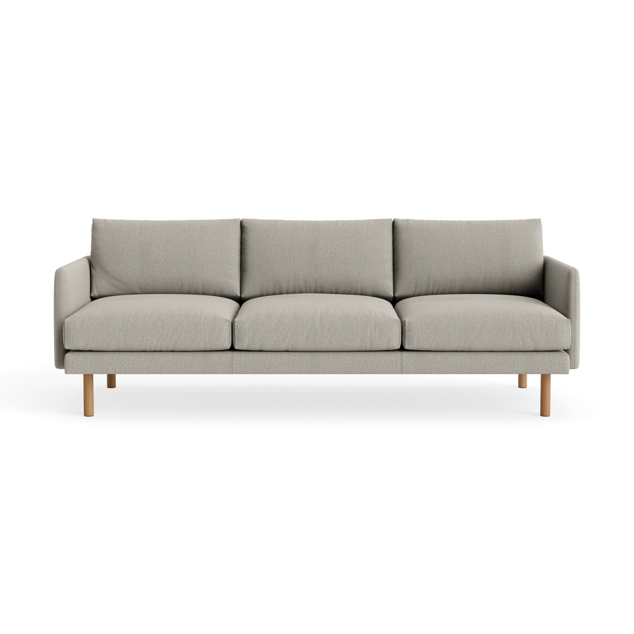 Emo 3 Seater in Re-Wool 218 Kvadrat – Upholstered Sofa by Bruunmunch