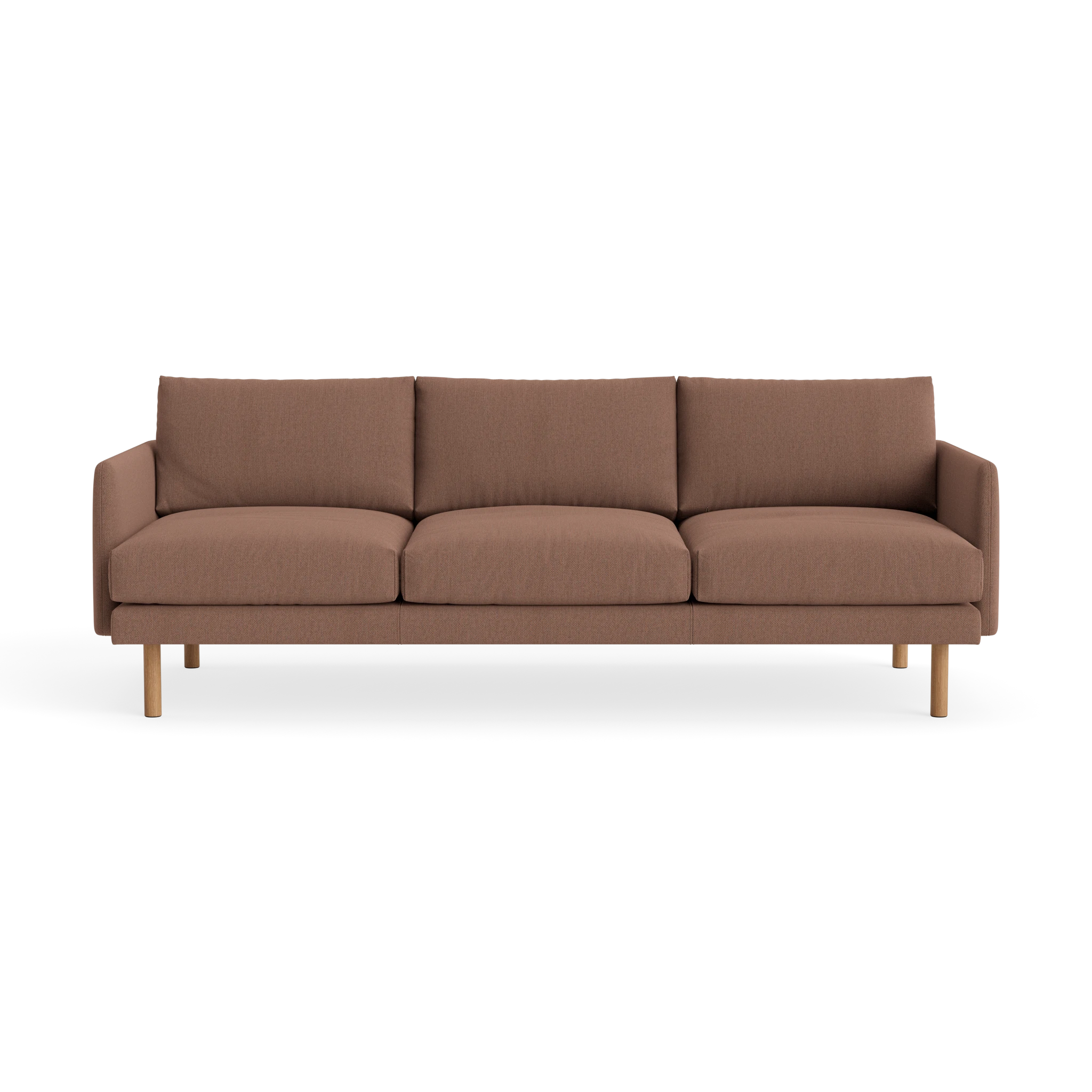 Emo 3 Seater in Re-Wool 568 Kvadrat – Upholstered Sofa by Bruunmunch