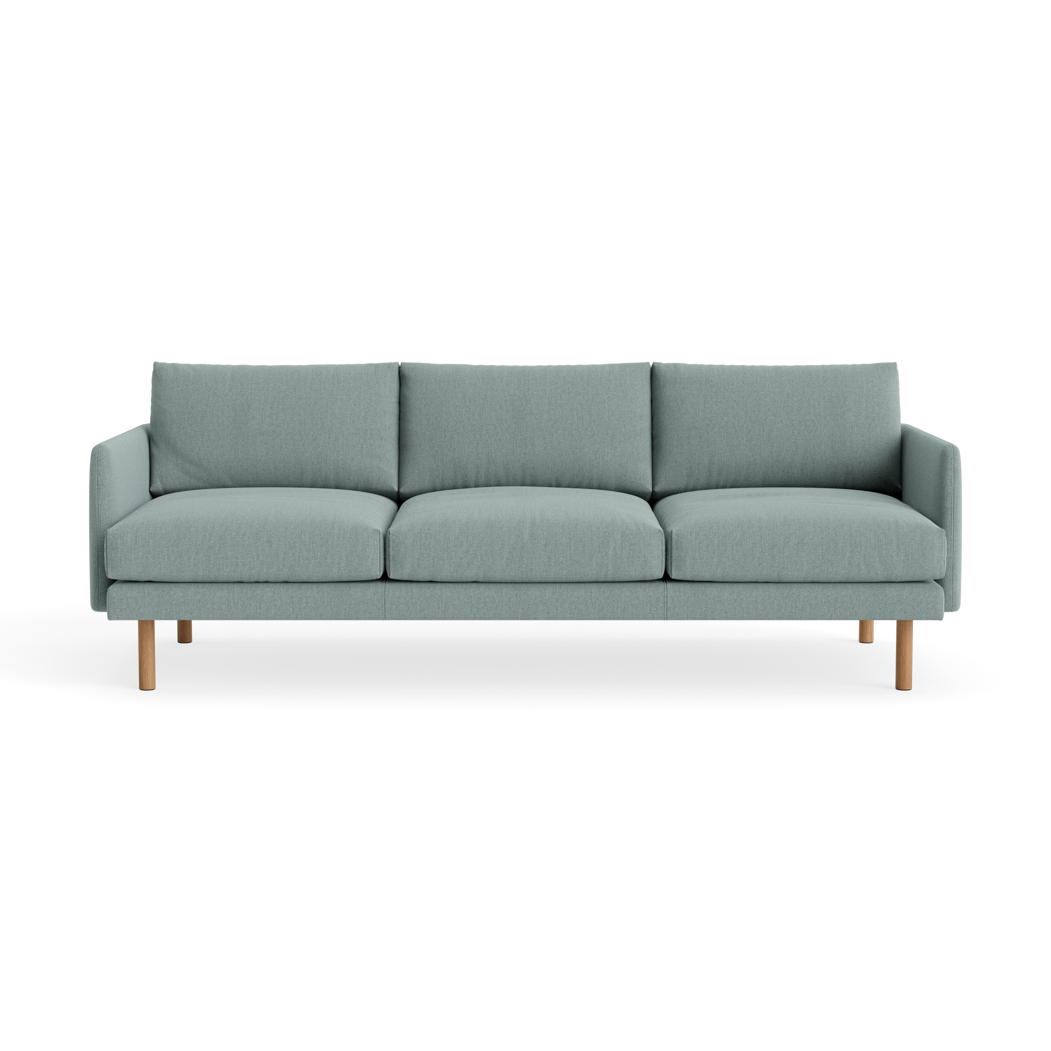 Emo 3 Seater in Re-Wool 718 Kvadrat – Upholstered Sofa by Bruunmunch