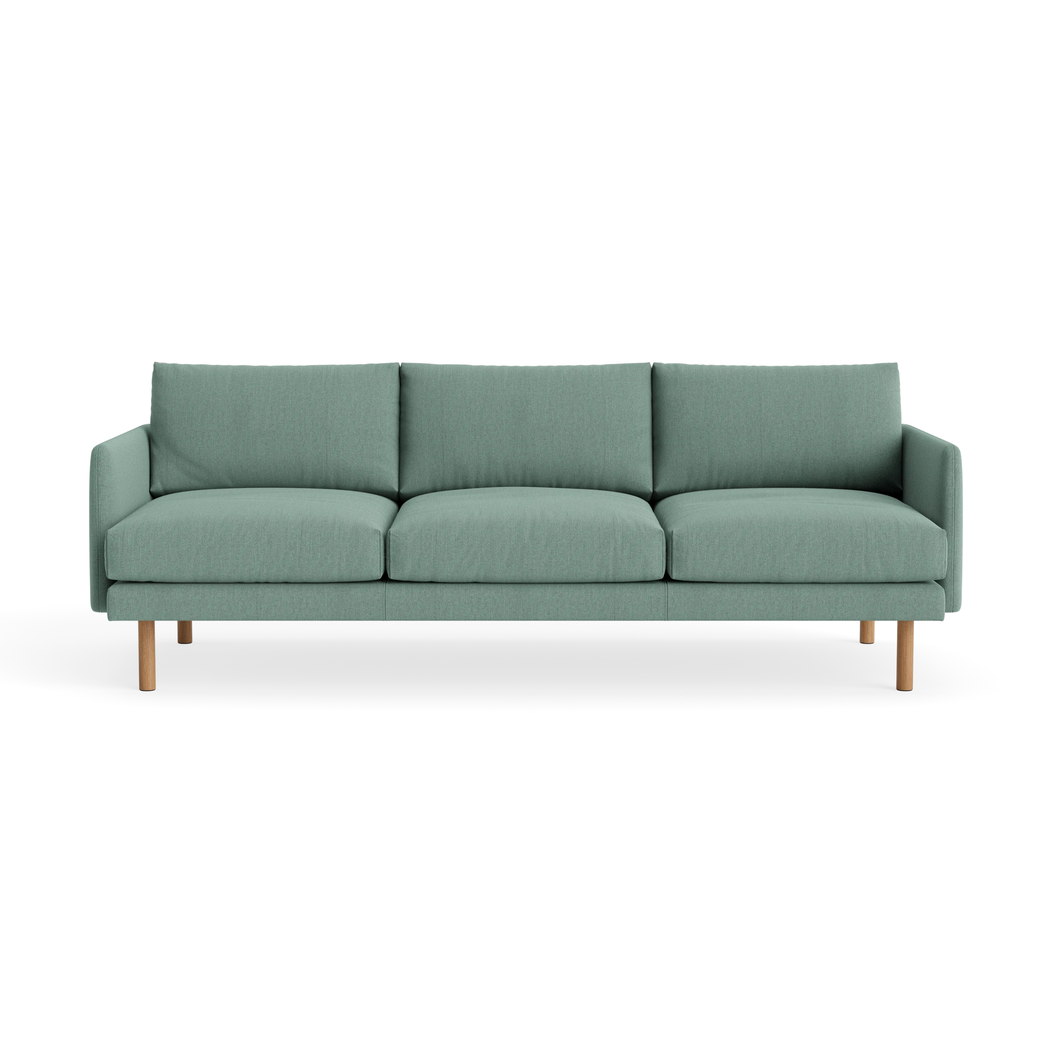 Emo 3 Seater in Re-Wool 858 Kvadrat – Upholstered Sofa by Bruunmunch
