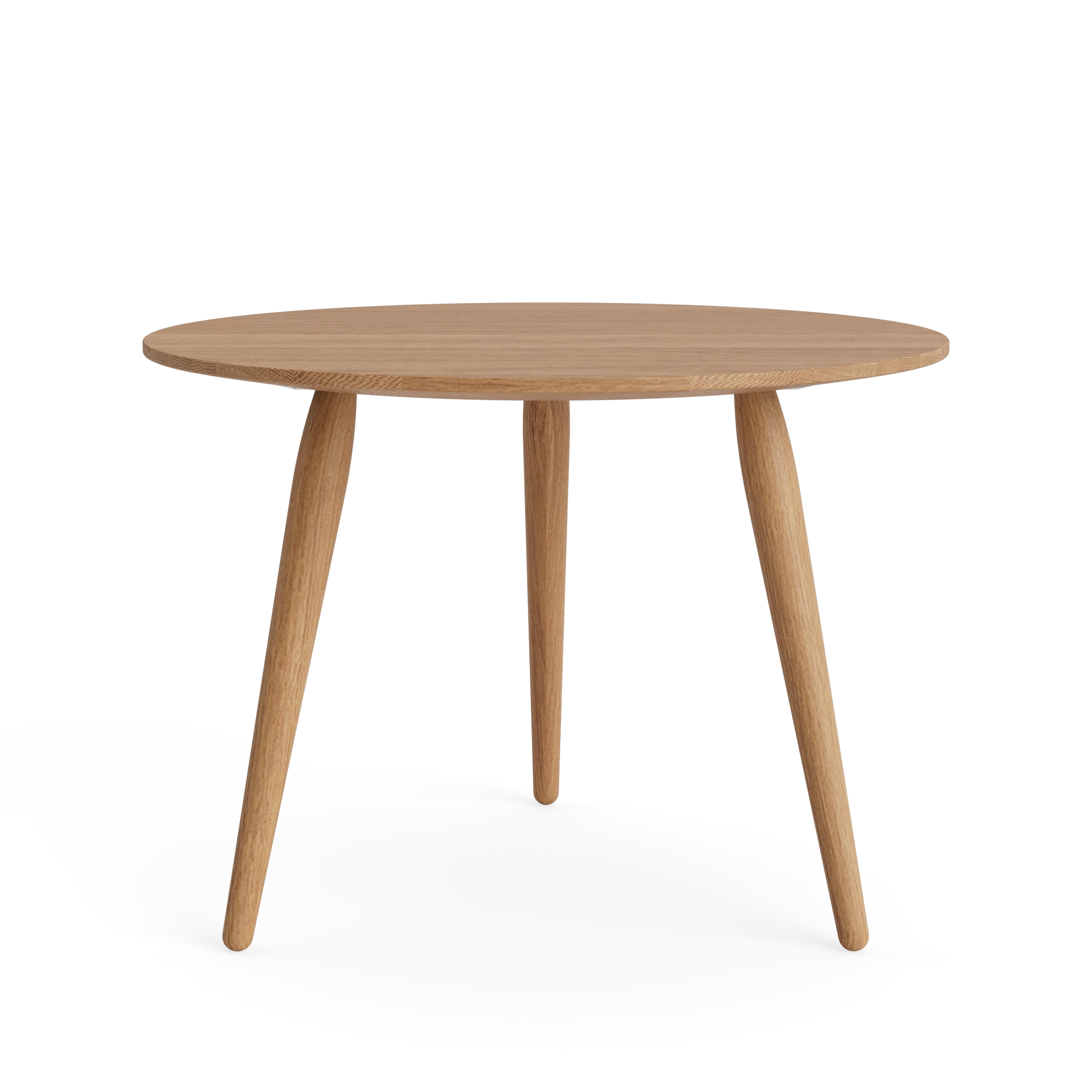 PLAYround Ø52 in Oak Natural oil – Solid Wood Coffee Table by Bruunmunch