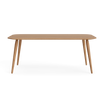 PLAYrectangular in Oak Natural oil – Solid Wood Coffee Table by Bruunmunch