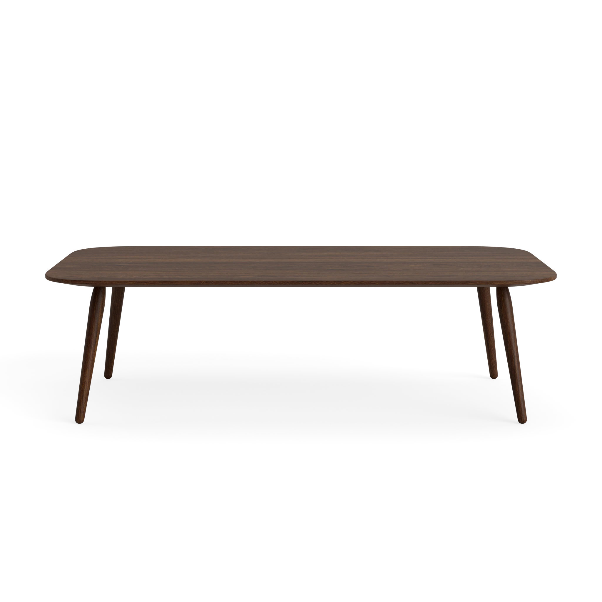 PLAYrectangular in Oak Smoked – Solid Wood Coffee Table by Bruunmunch