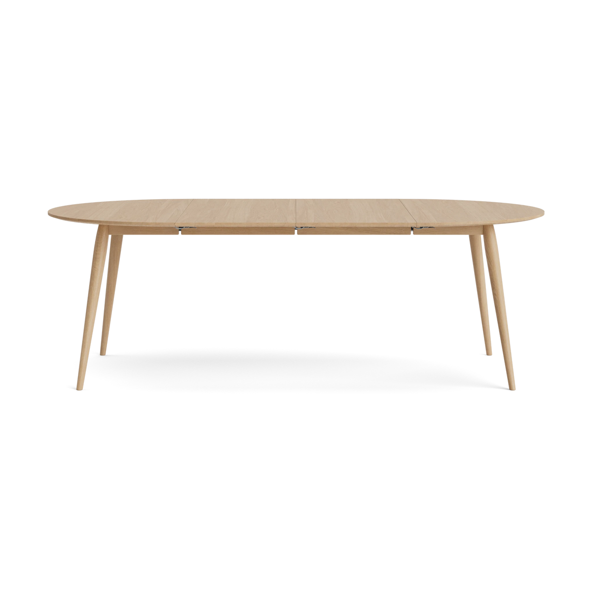 PLAYdinner Round Ø120 Extendable Dining Table in geseifte Eiche – Massivholz-Esstisch von Bruunmunch