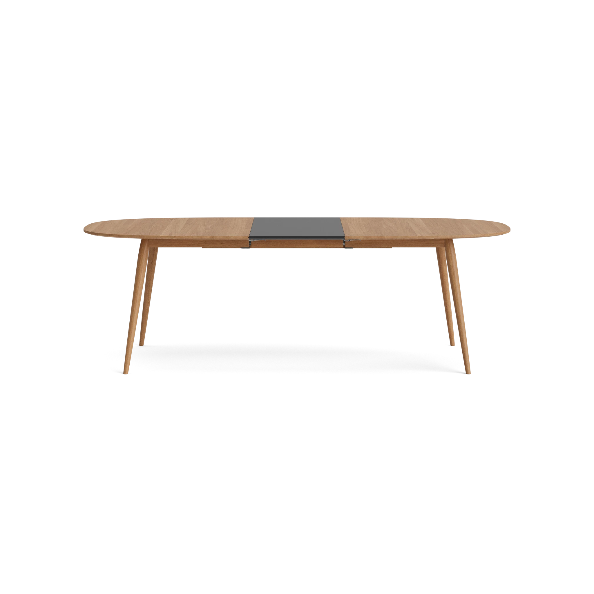 PLAYdinner Lamé, Extendable Dining Table in Oak Natural oil – Solid wood dining table by Bruunmunch