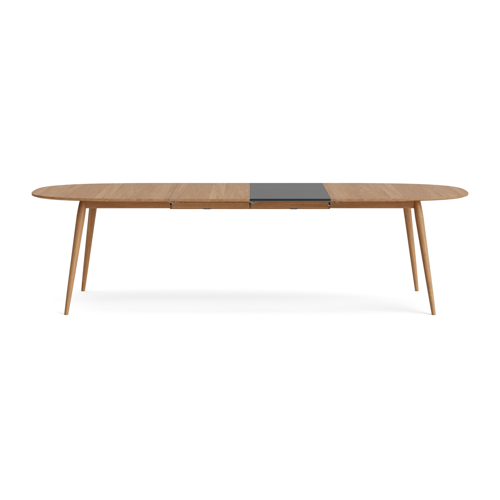 PLAYdinner Lamé, Extendable Dining Table in Oak Natural oil – Solid wood dining table by Bruunmunch