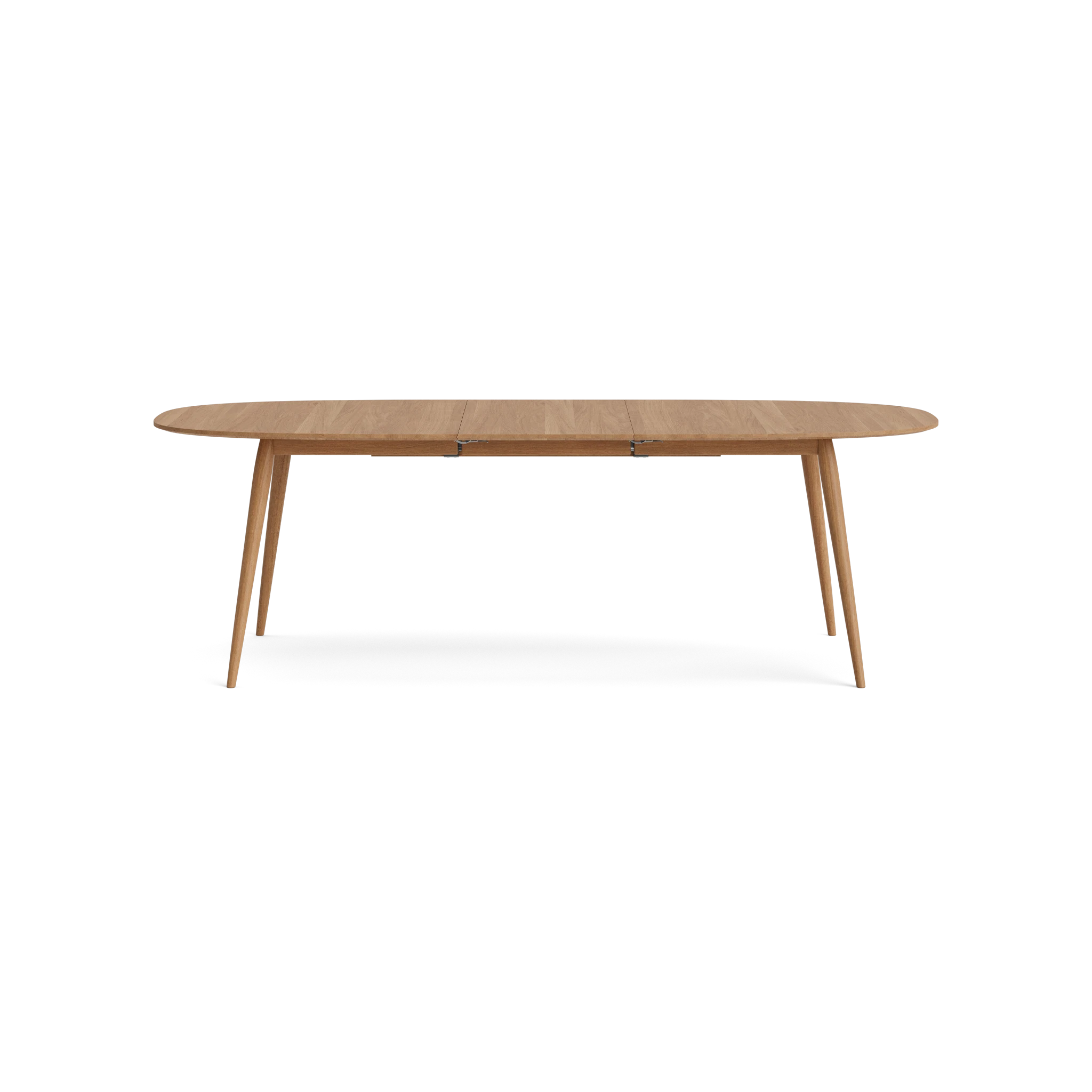 PLAYdinner Lamé, Extendable Dining Table in Oak Natural oil – Solid wood dining table by Bruunmunch