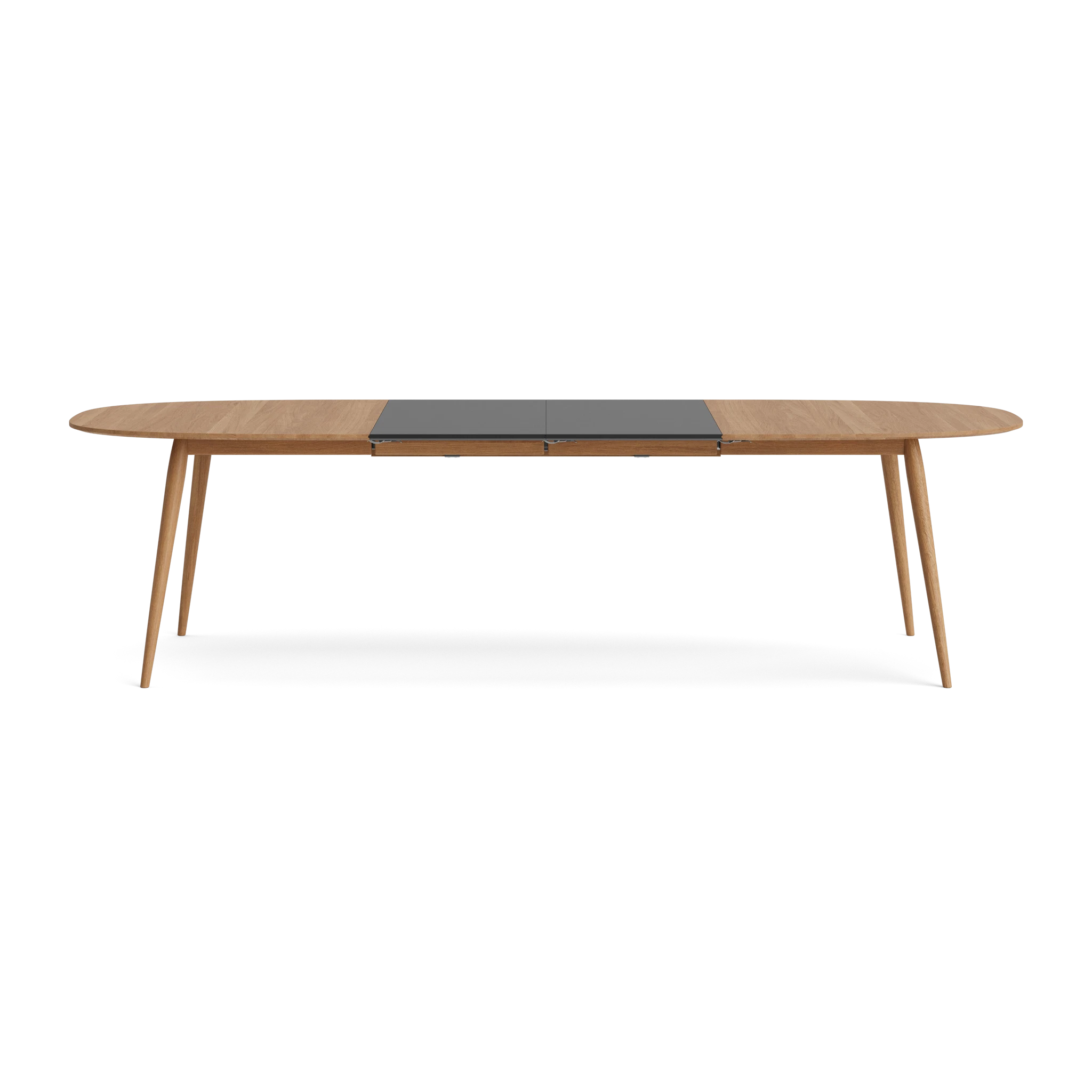 PLAYdinner Lamé, Extendable Dining Table in Oak Natural oil – Solid wood dining table by Bruunmunch