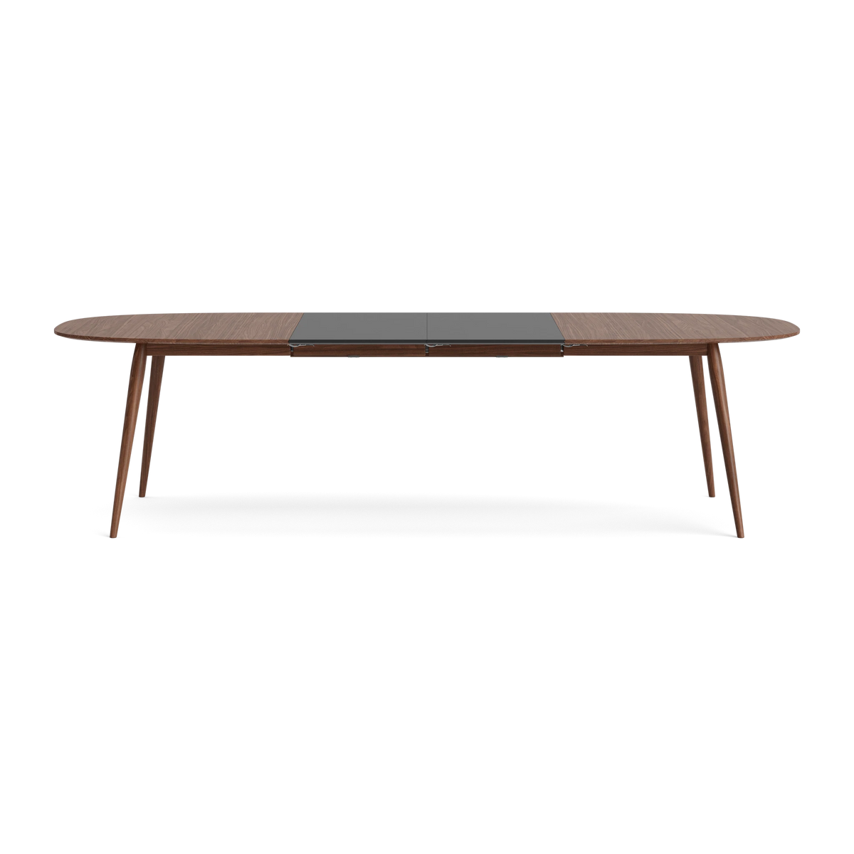 PLAYdinner Lamé, Extendable Dining Table in Nussbaum mit Naturöl – Massivholz-Esstisch von Bruunmunch