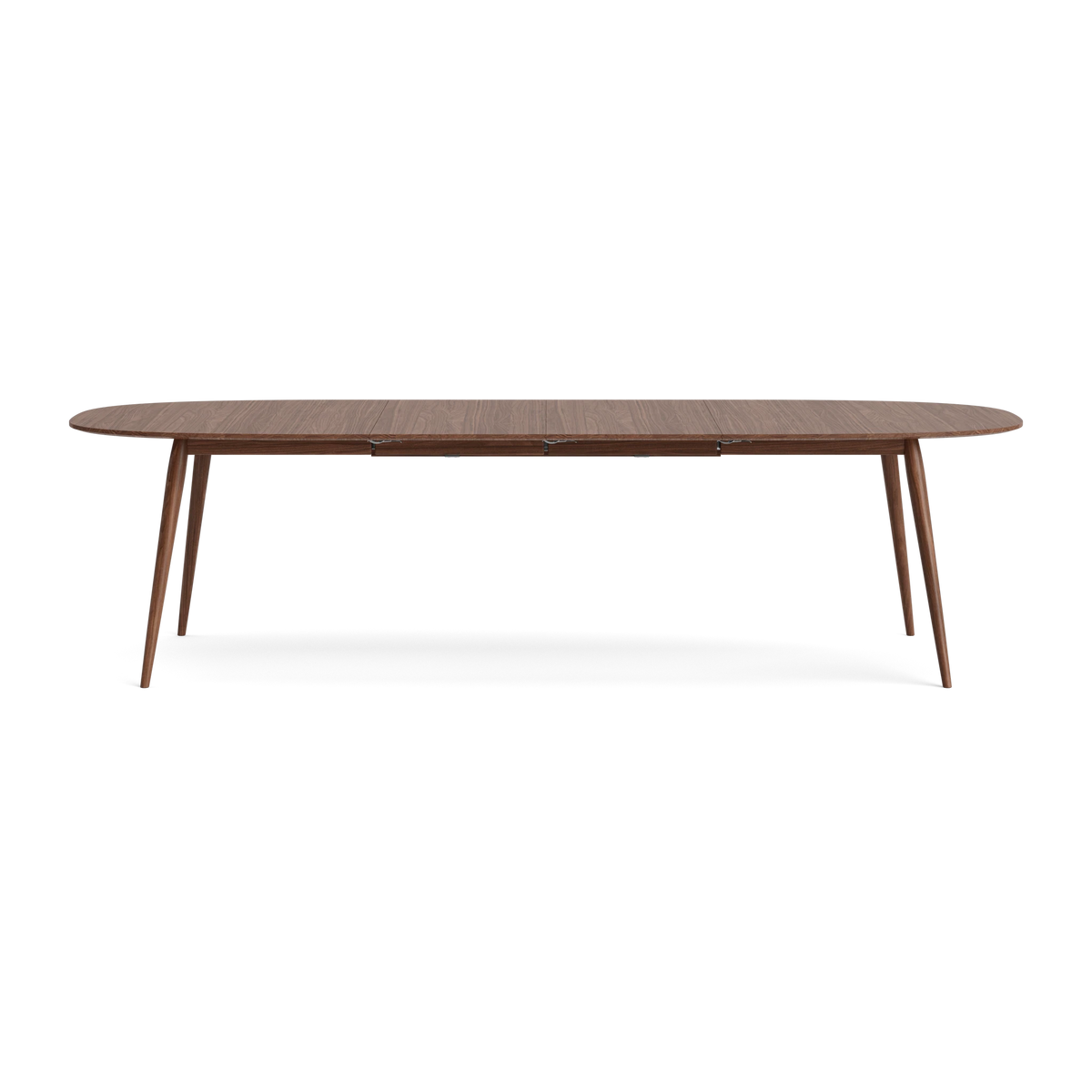 PLAYdinner Lamé, Extendable Dining Table in Nussbaum mit Naturöl – Massivholz-Esstisch von Bruunmunch