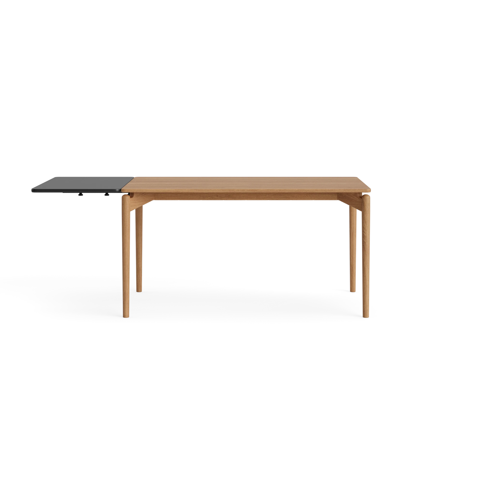 PURE Dining Table Length 140 in Oak Natural oil – Solid wood dining table by Bruunmunch