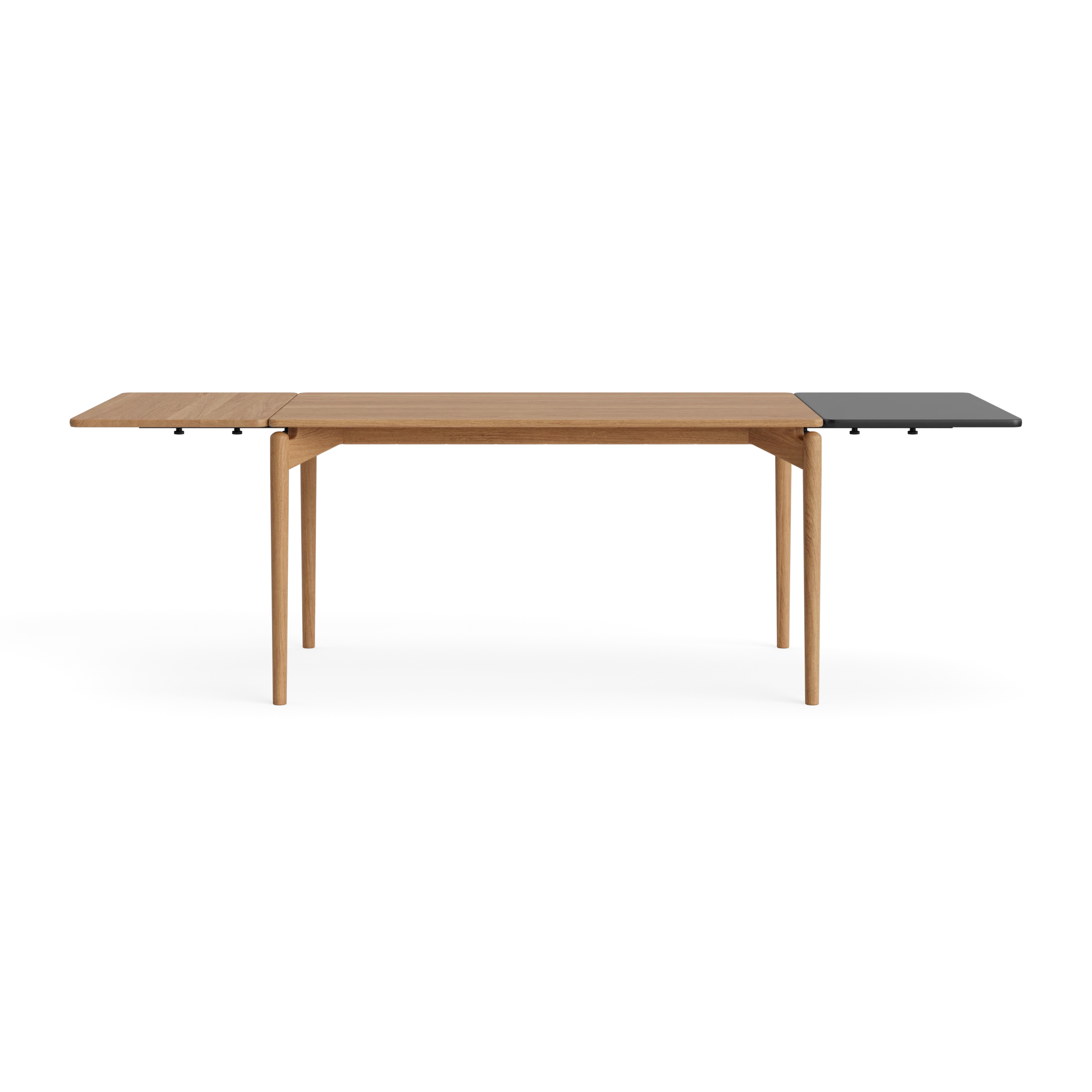 PURE Dining Table Length 140 in Oak Natural oil – Solid wood dining table by Bruunmunch