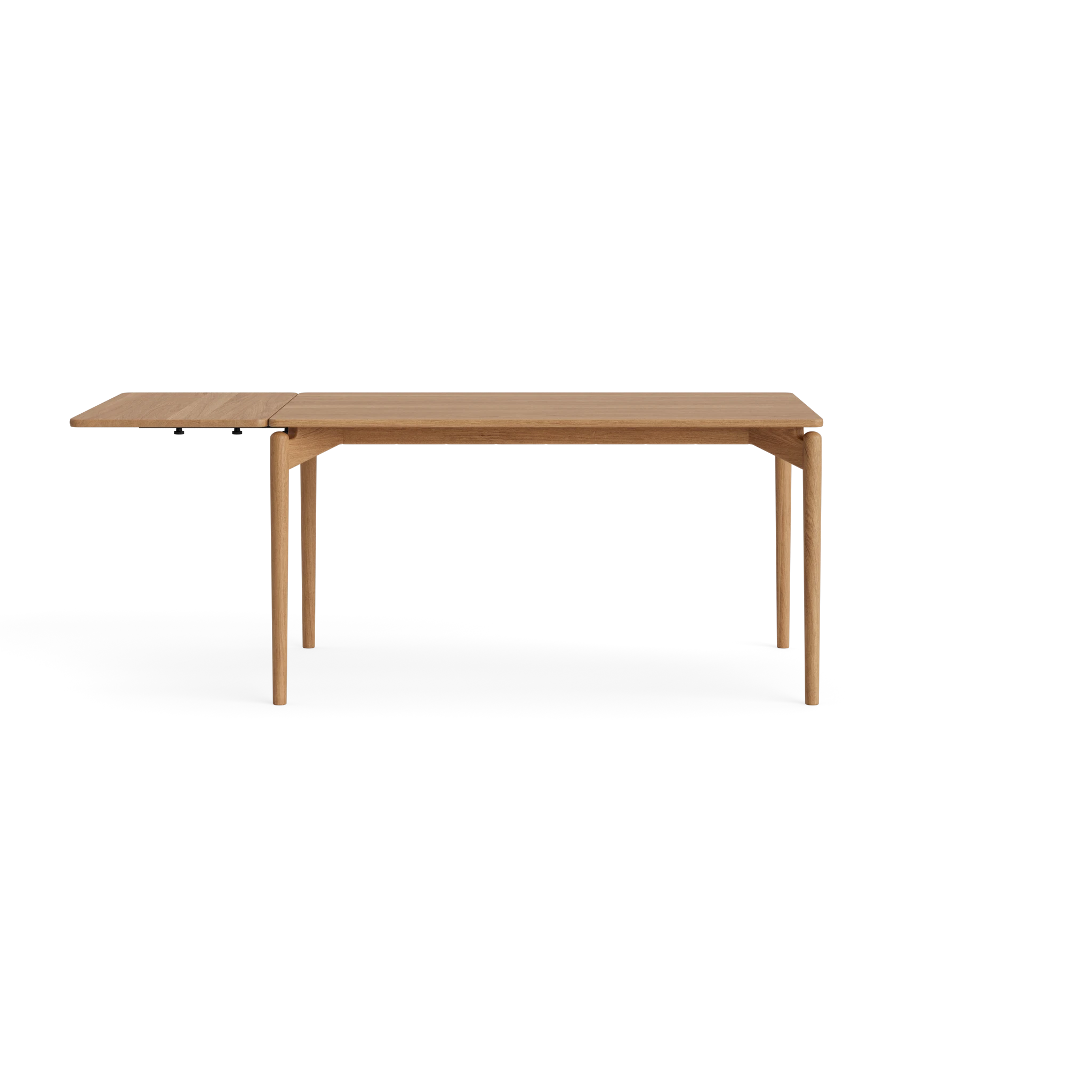 PURE Dining Table Length 140 in Oak Natural oil – Solid wood dining table by Bruunmunch