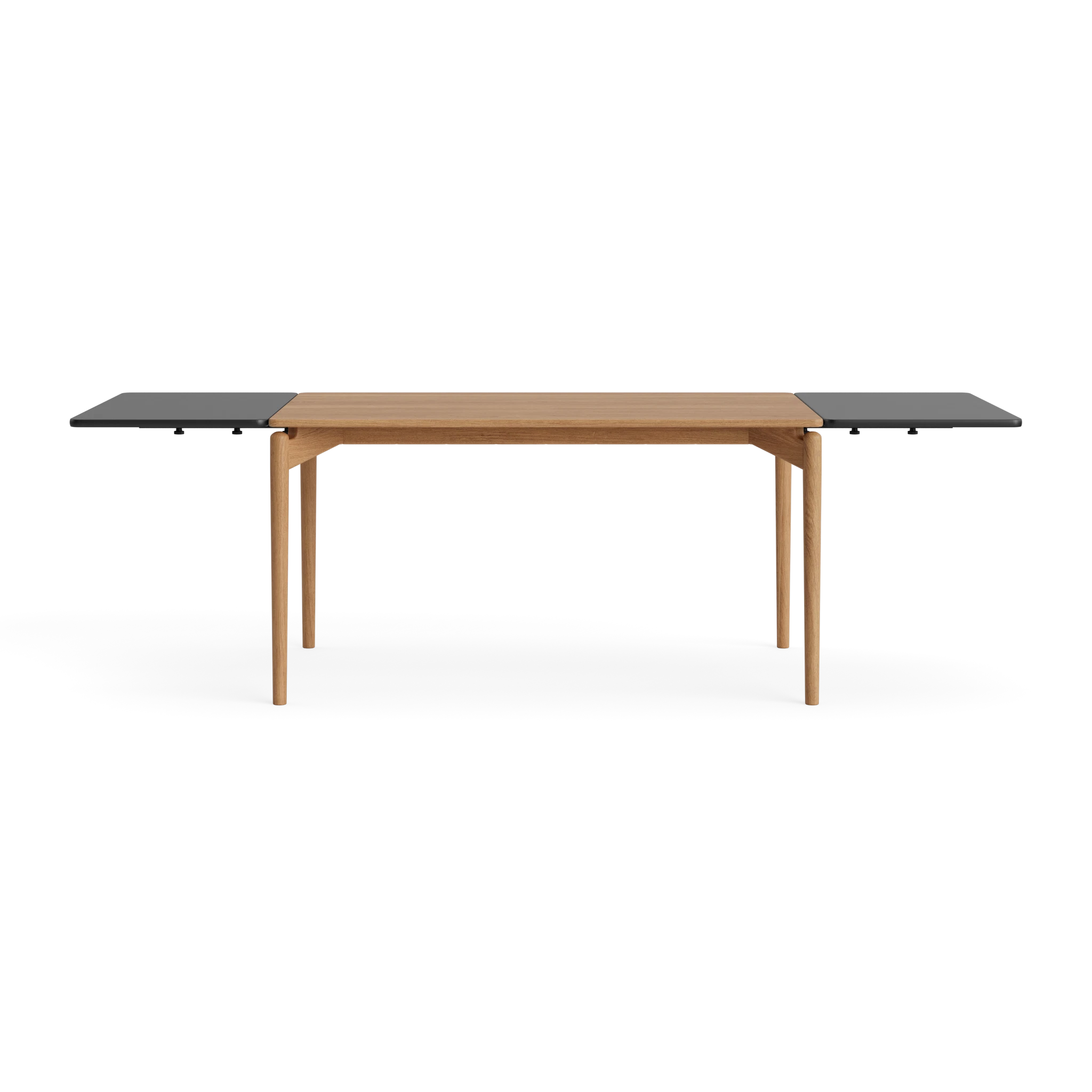 PURE Dining Table Length 140 in Oak Natural oil – Solid wood dining table by Bruunmunch