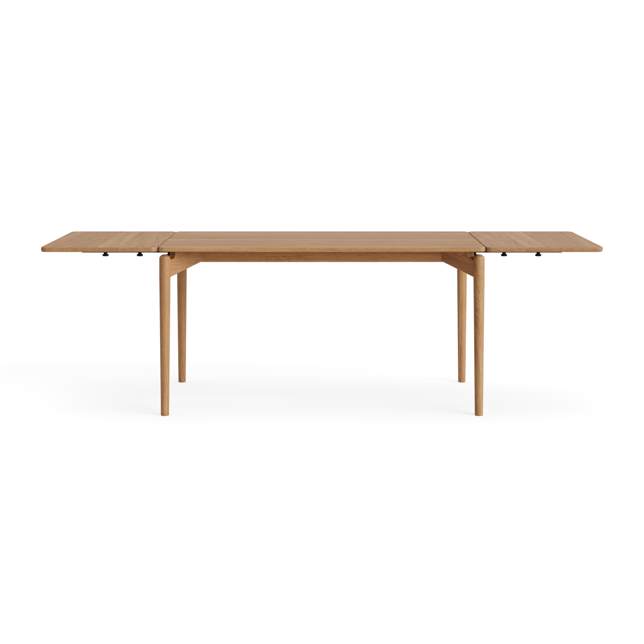 PURE Dining Table Length 140 in Oak Natural oil – Solid wood dining table by Bruunmunch