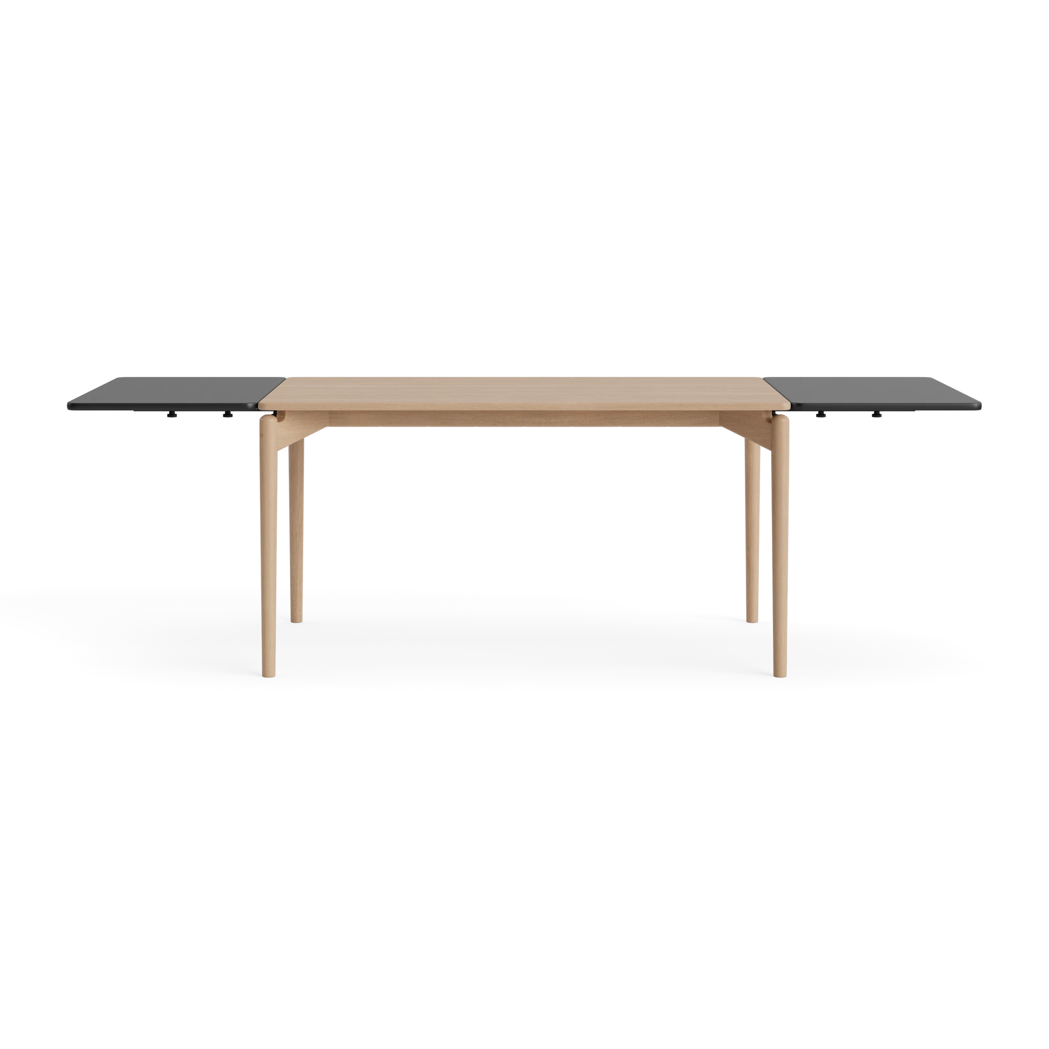PURE Dining Table Length 140 in Eiche mit Weißöl – Massivholz-Esstisch von Bruunmunch
