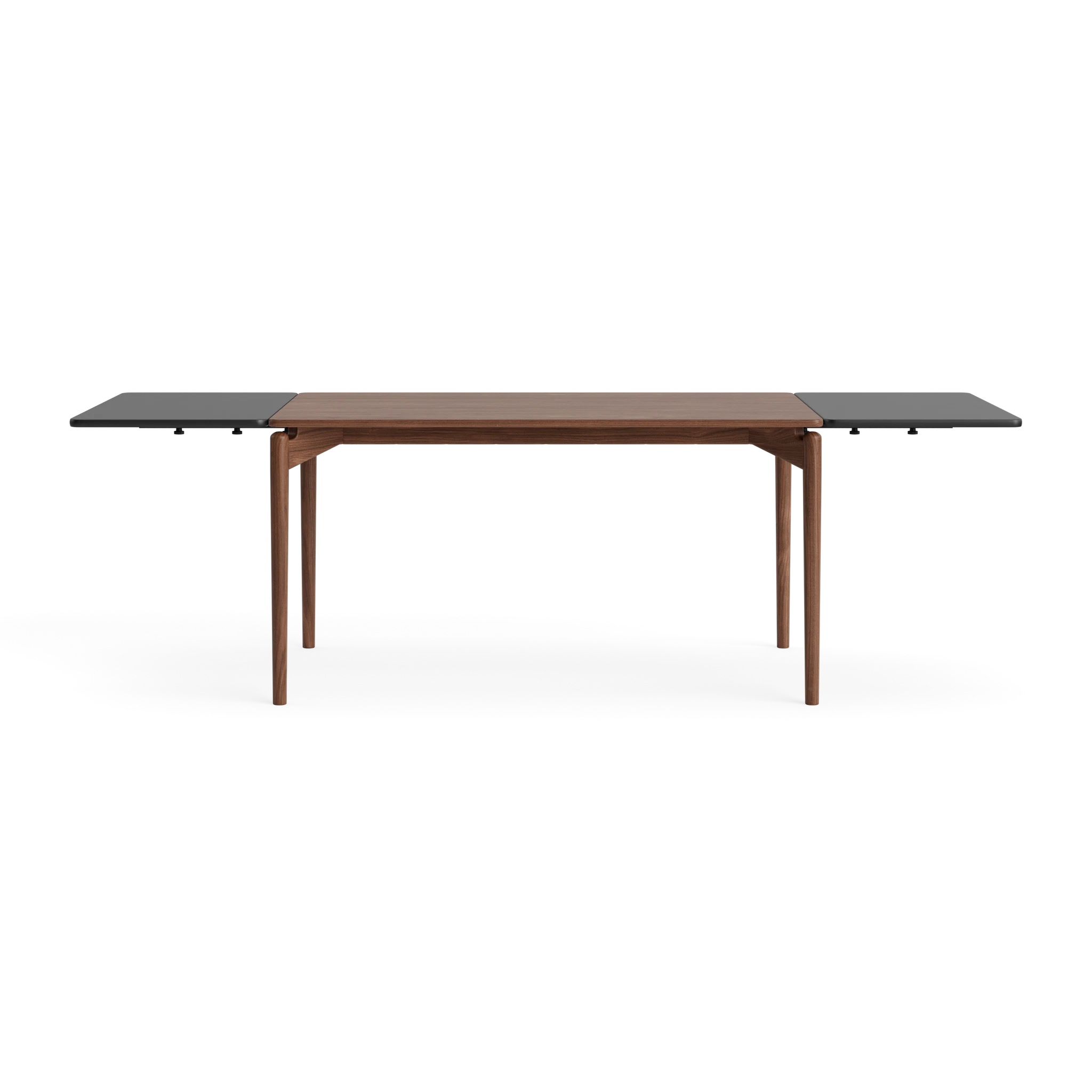 PURE Dining Table Length 140 in Nussbaum mit Naturöl – Massivholz-Esstisch von Bruunmunch