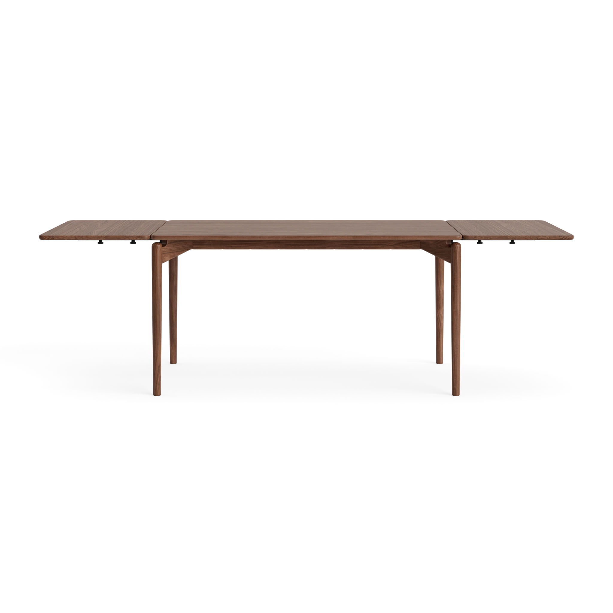 PURE Dining Table Length 140 in Nussbaum mit Naturöl – Massivholz-Esstisch von Bruunmunch