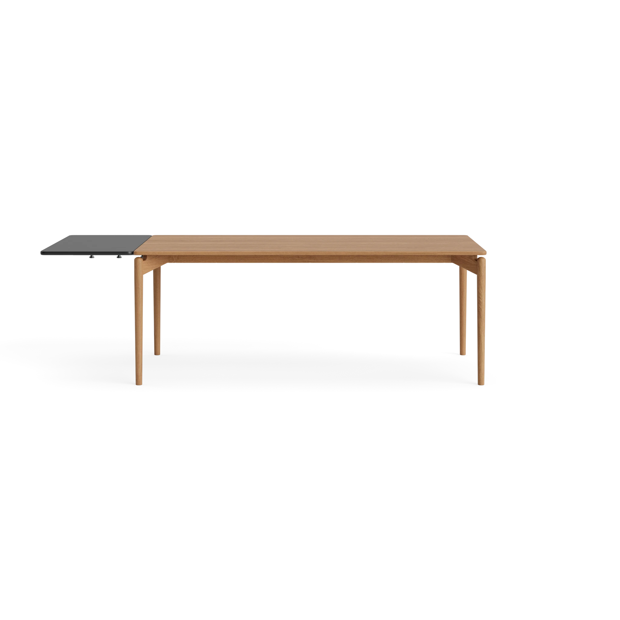 PURE Dining Table 190x100 in Oak Natural oil – Solid wood dining table by Bruunmunch