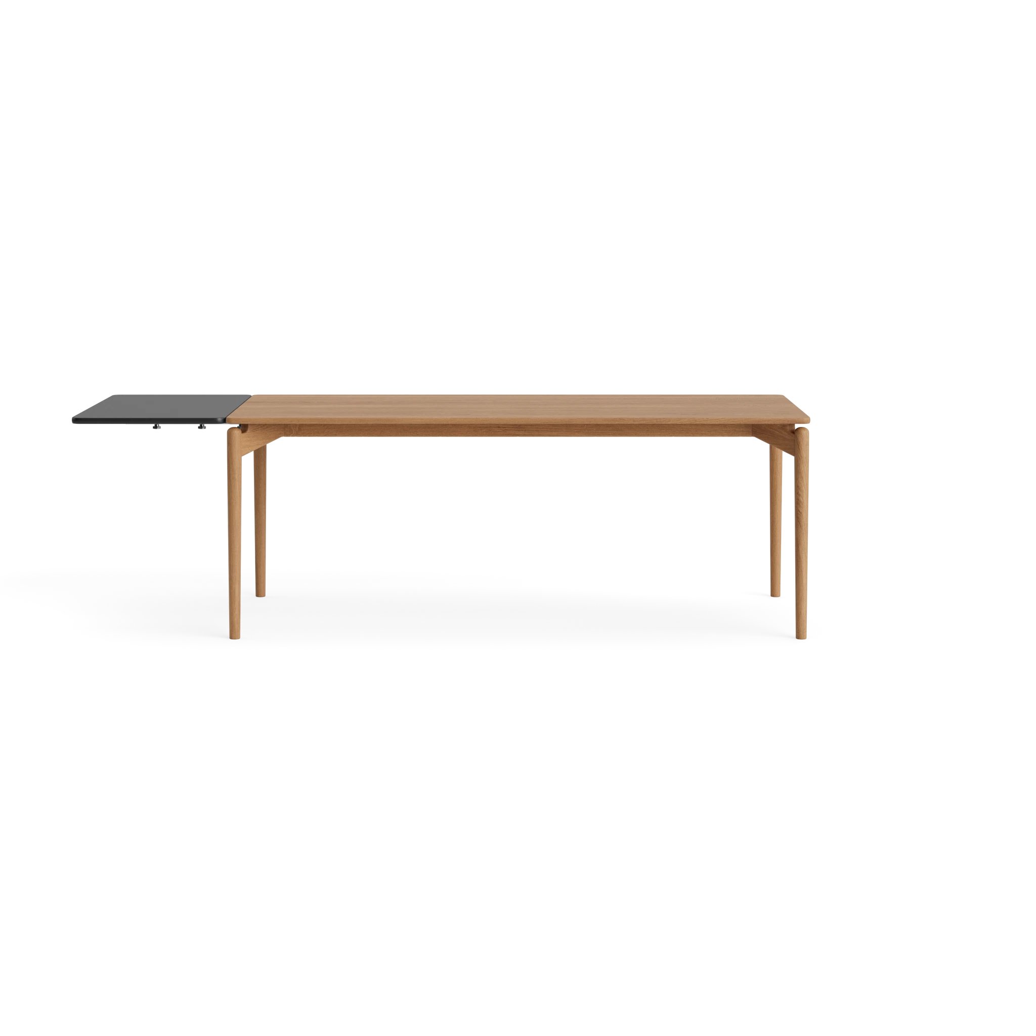 PURE Dining Table Length 190 in Oak Natural oil – Solid wood dining table by Bruunmunch