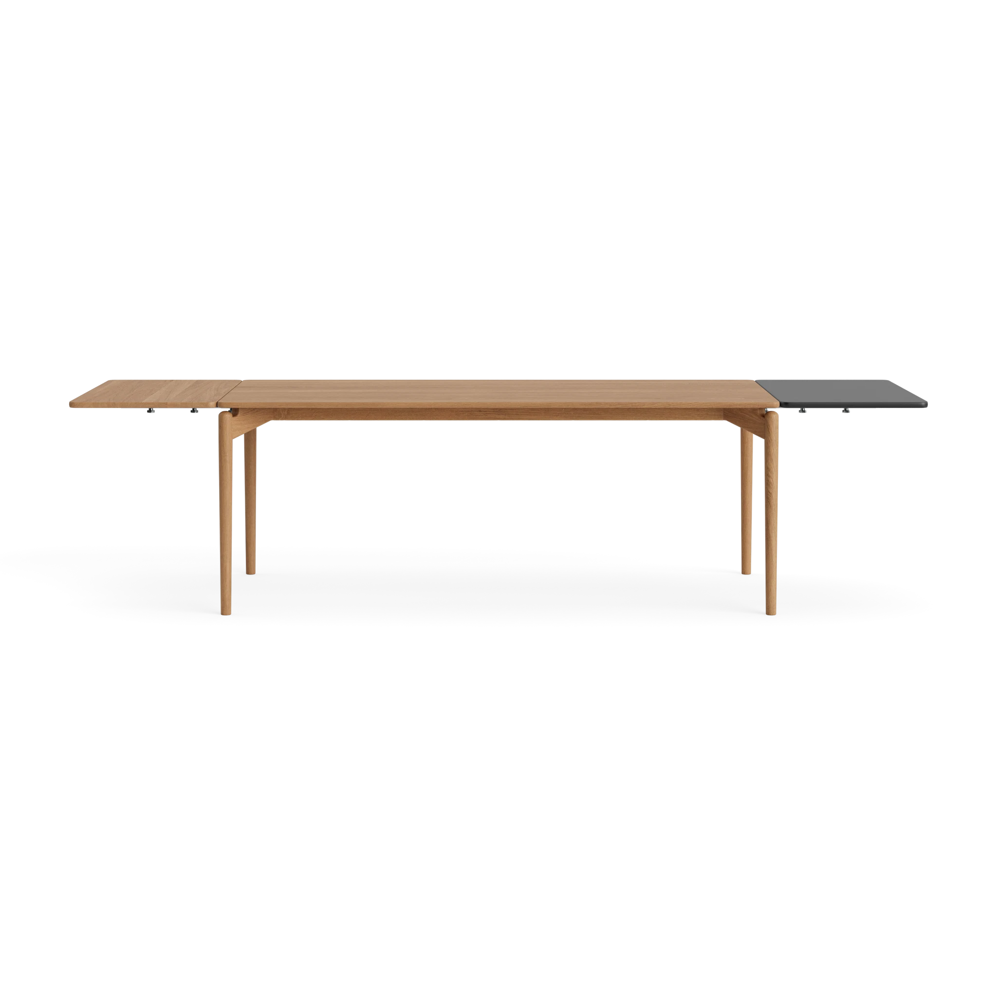 PURE Dining Table Length 190 in Oak Natural oil – Solid wood dining table by Bruunmunch