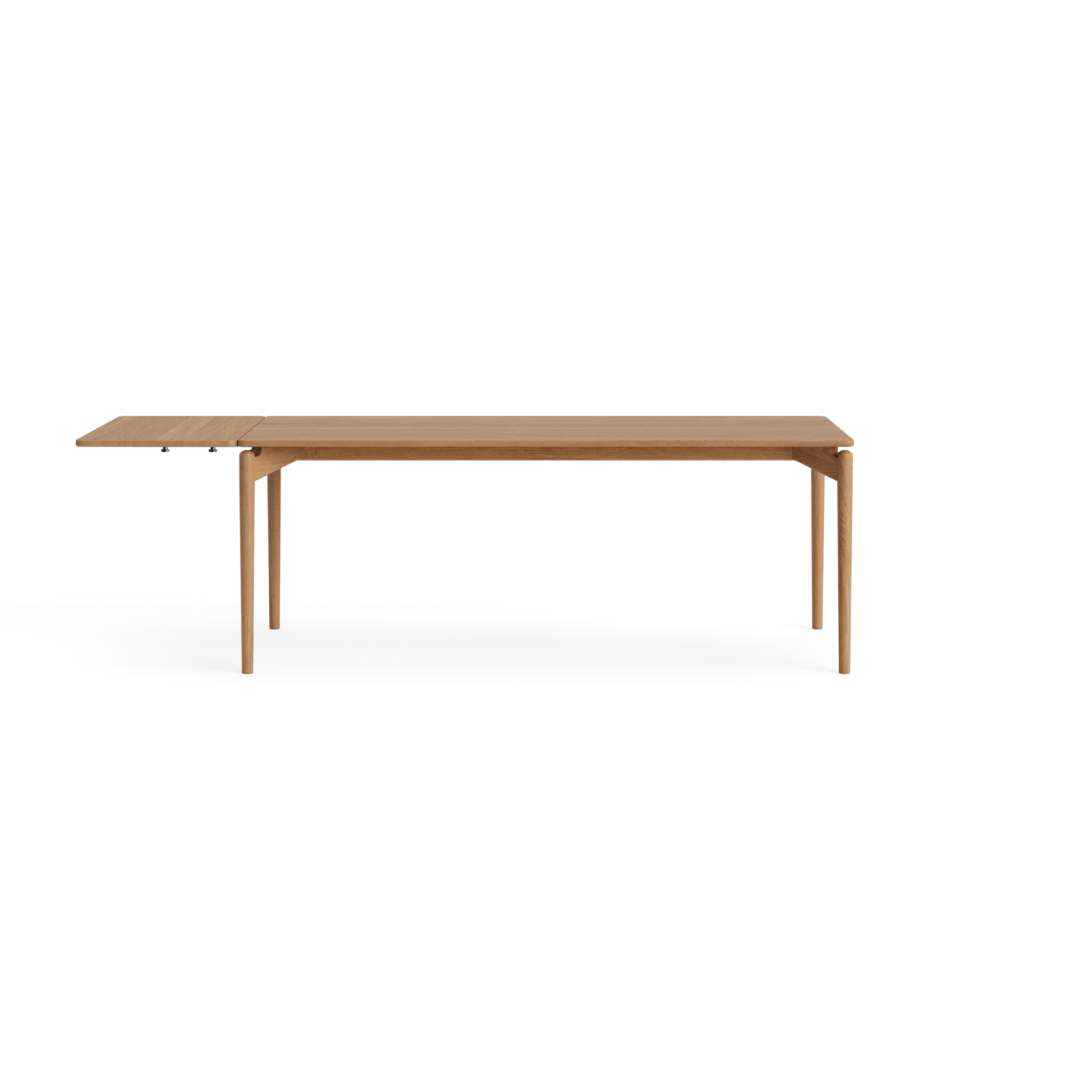PURE Dining Table Length 190 in Oak Natural oil – Solid wood dining table by Bruunmunch