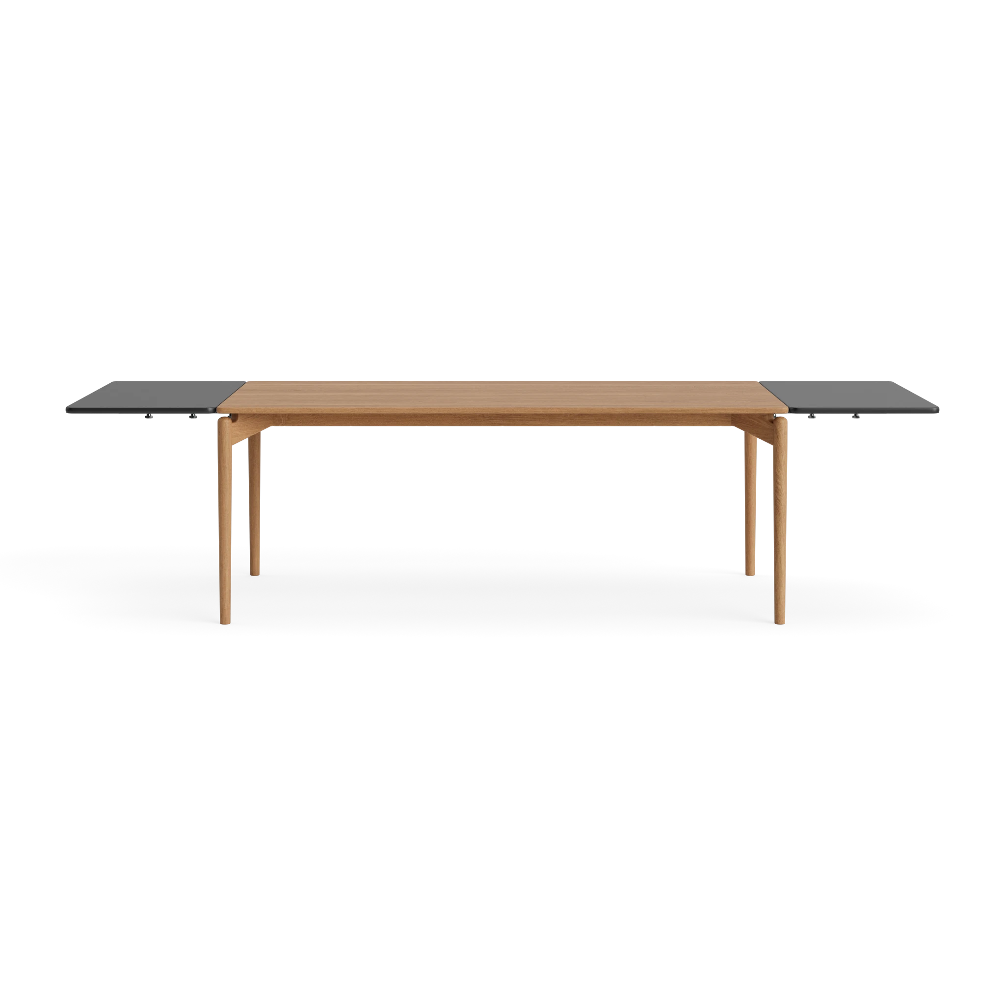 PURE Dining Table 190x100 in Oak Natural oil – Solid wood dining table by Bruunmunch