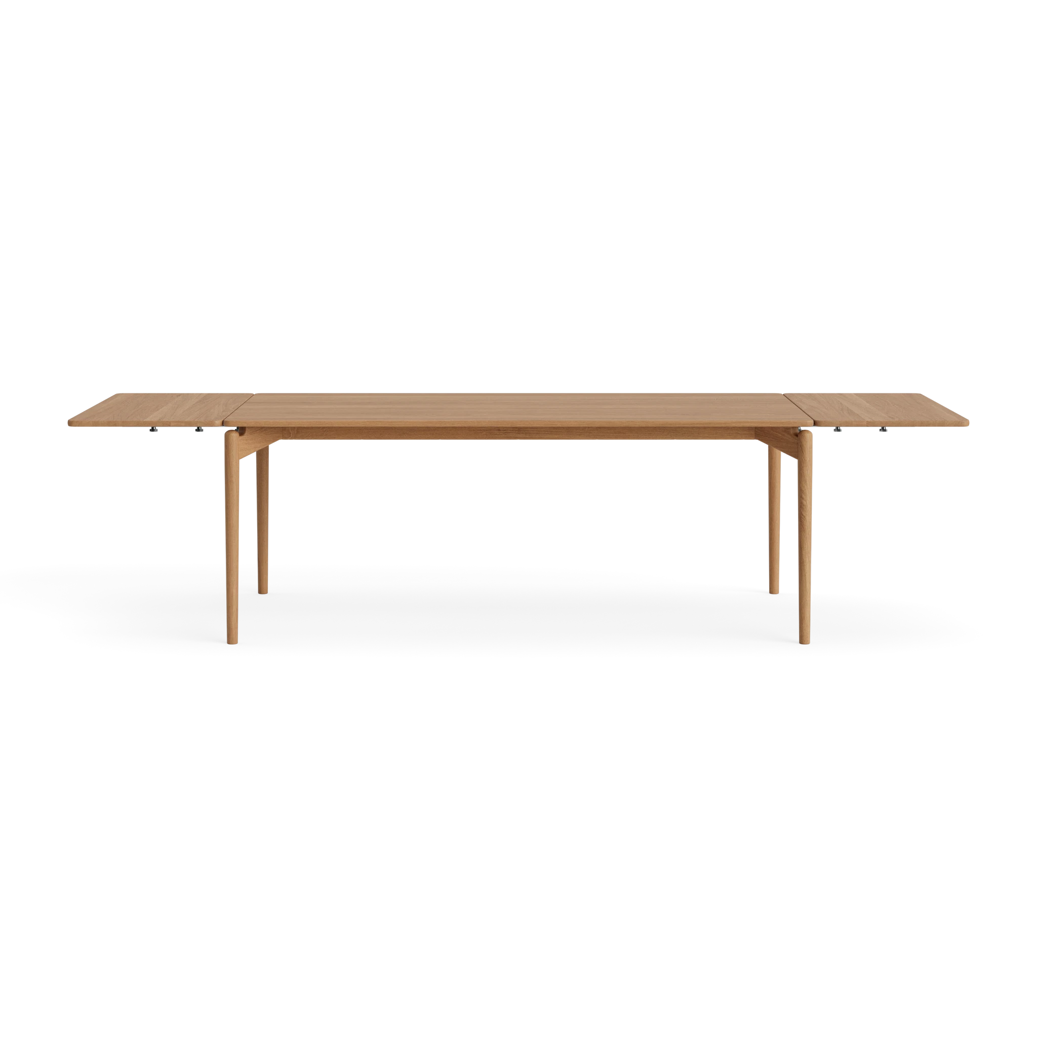 PURE Dining Table 190x100 in Oak Natural oil – Solid wood dining table by Bruunmunch