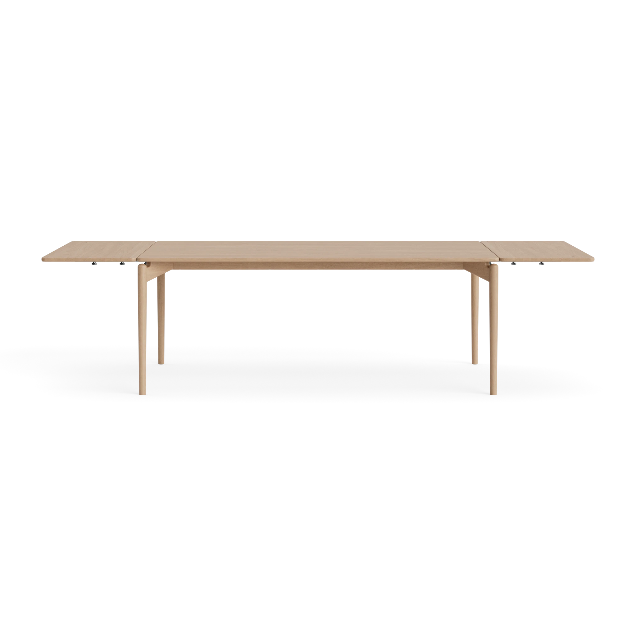PURE Dining Table 190x100 in Eiche mit Weißöl – Massivholz-Esstisch von Bruunmunch