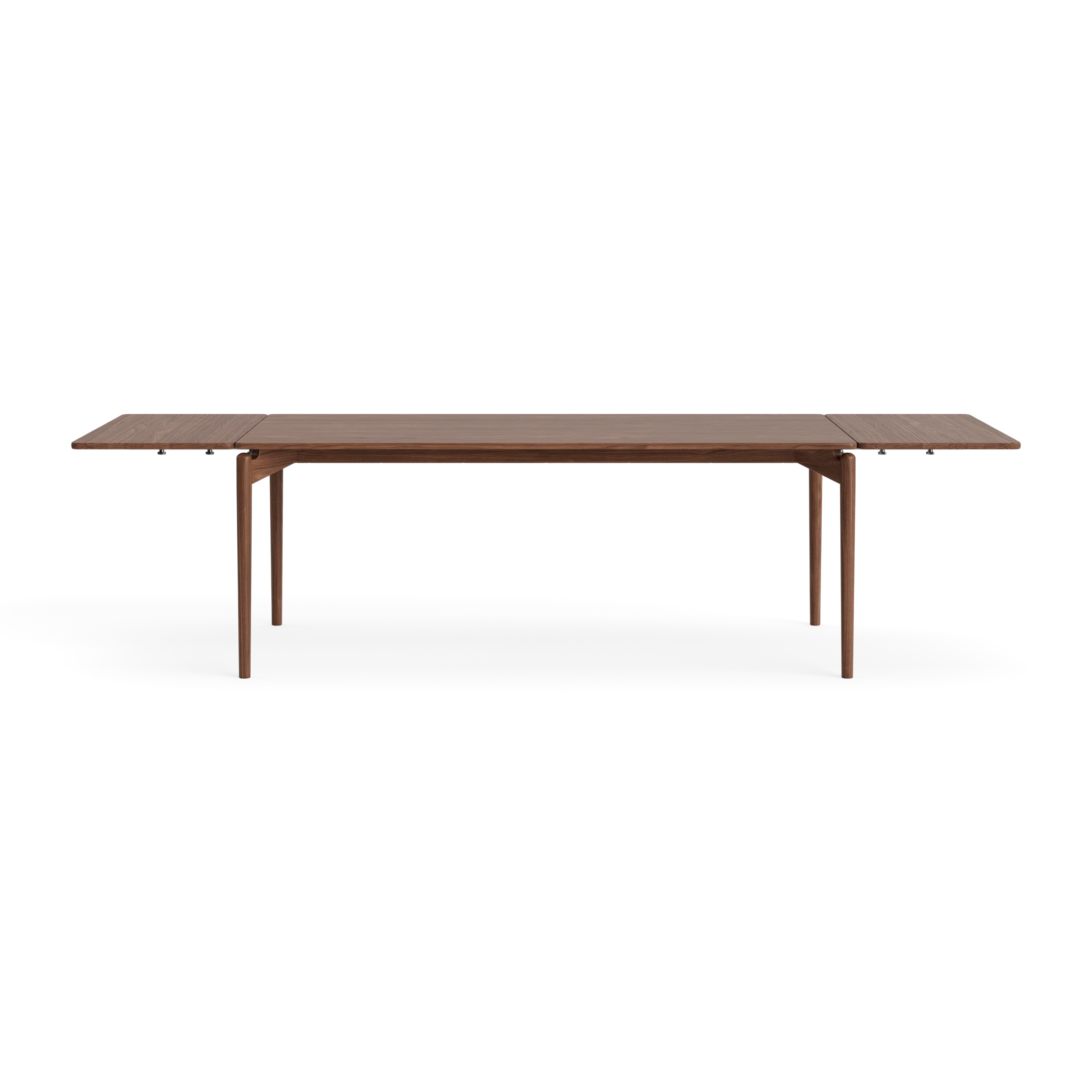 PURE Dining Table 190x100 in Walnut Natural oil – Solid wood dining table by Bruunmunch