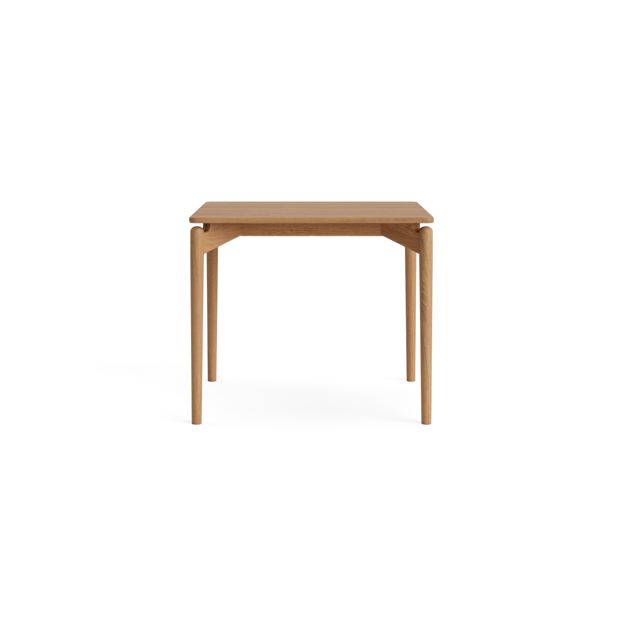 PURE Dining Table Length 85 in Oak Natural oil – Solid wood dining table by Bruunmunch