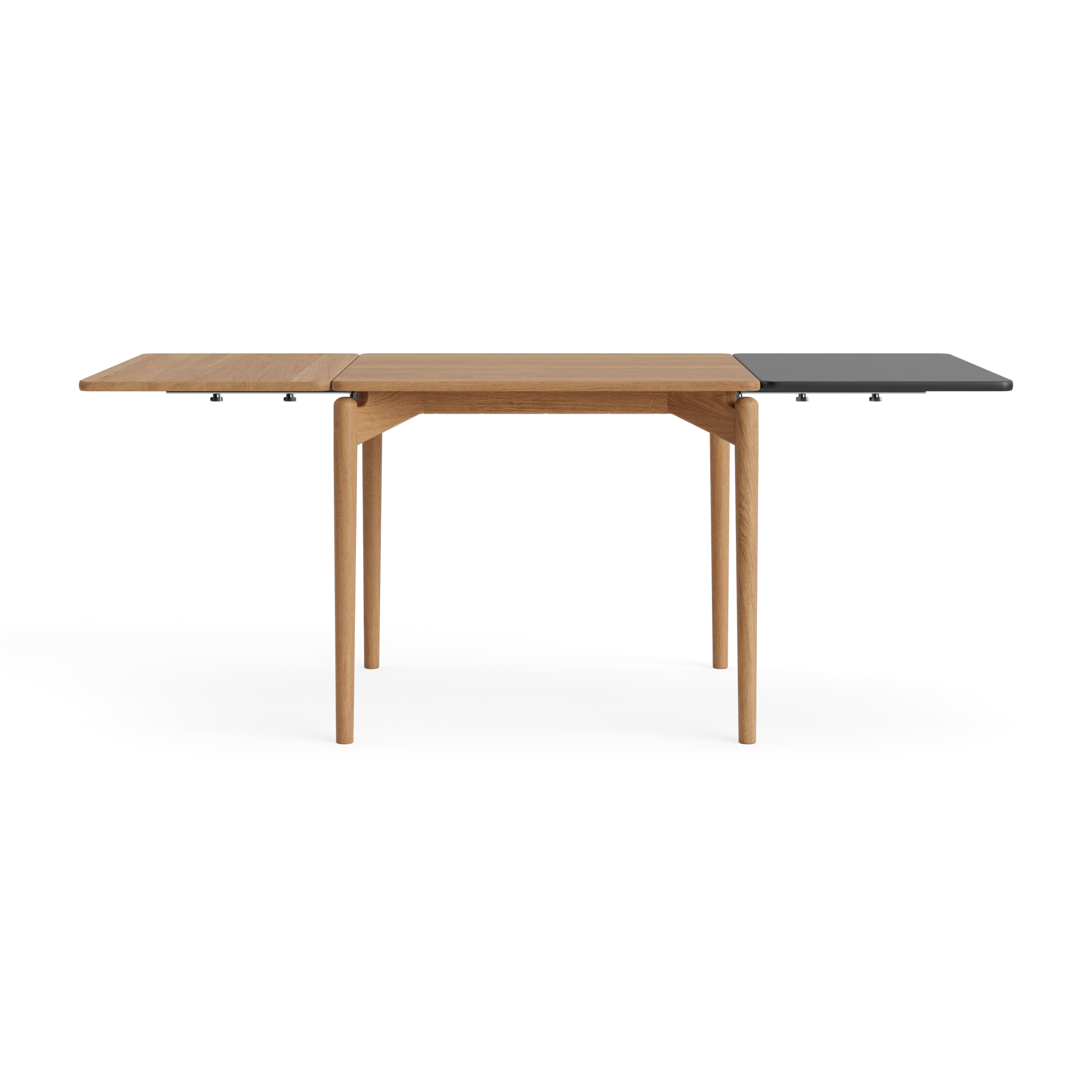 PURE Dining Table Length 85 in Oak Natural oil – Solid wood dining table by Bruunmunch