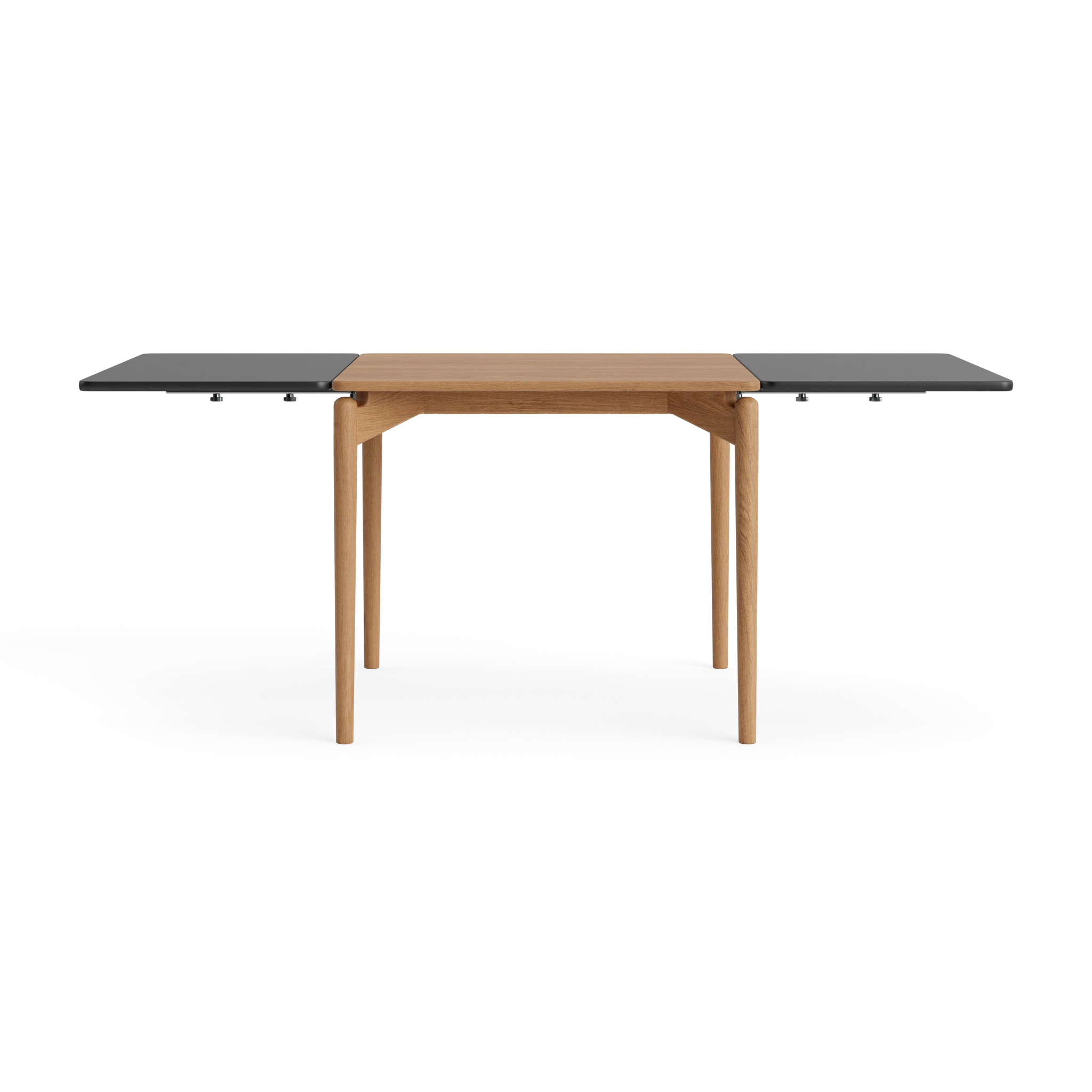 PURE Dining Table Length 85 in Oak Natural oil – Solid wood dining table by Bruunmunch