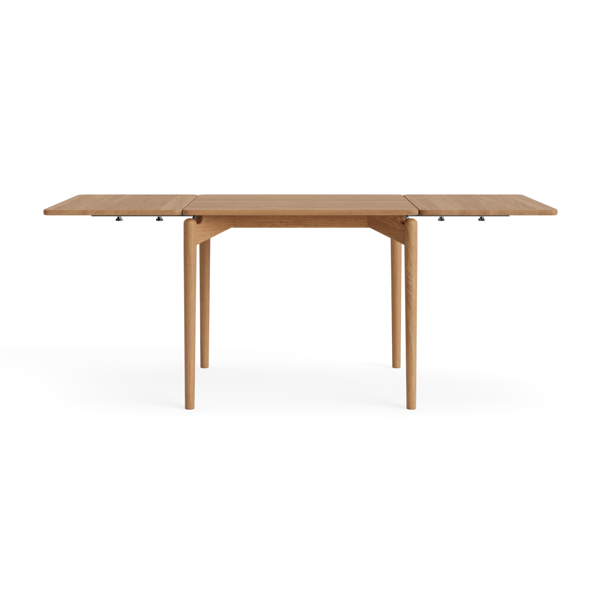 PURE Dining Table Length 85 in Oak Natural oil – Solid wood dining table by Bruunmunch
