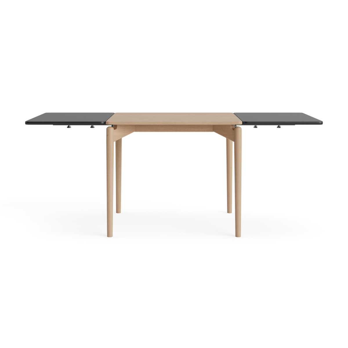 PURE Dining Table Length 85 in Eiche mit Weißöl – Massivholz-Esstisch von Bruunmunch