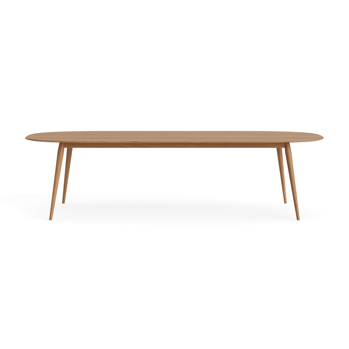 PLAYdinner Lamé 180, 230 & 280 Dining Table in Oak Natural oil – Solid wood dining table by Bruunmunch