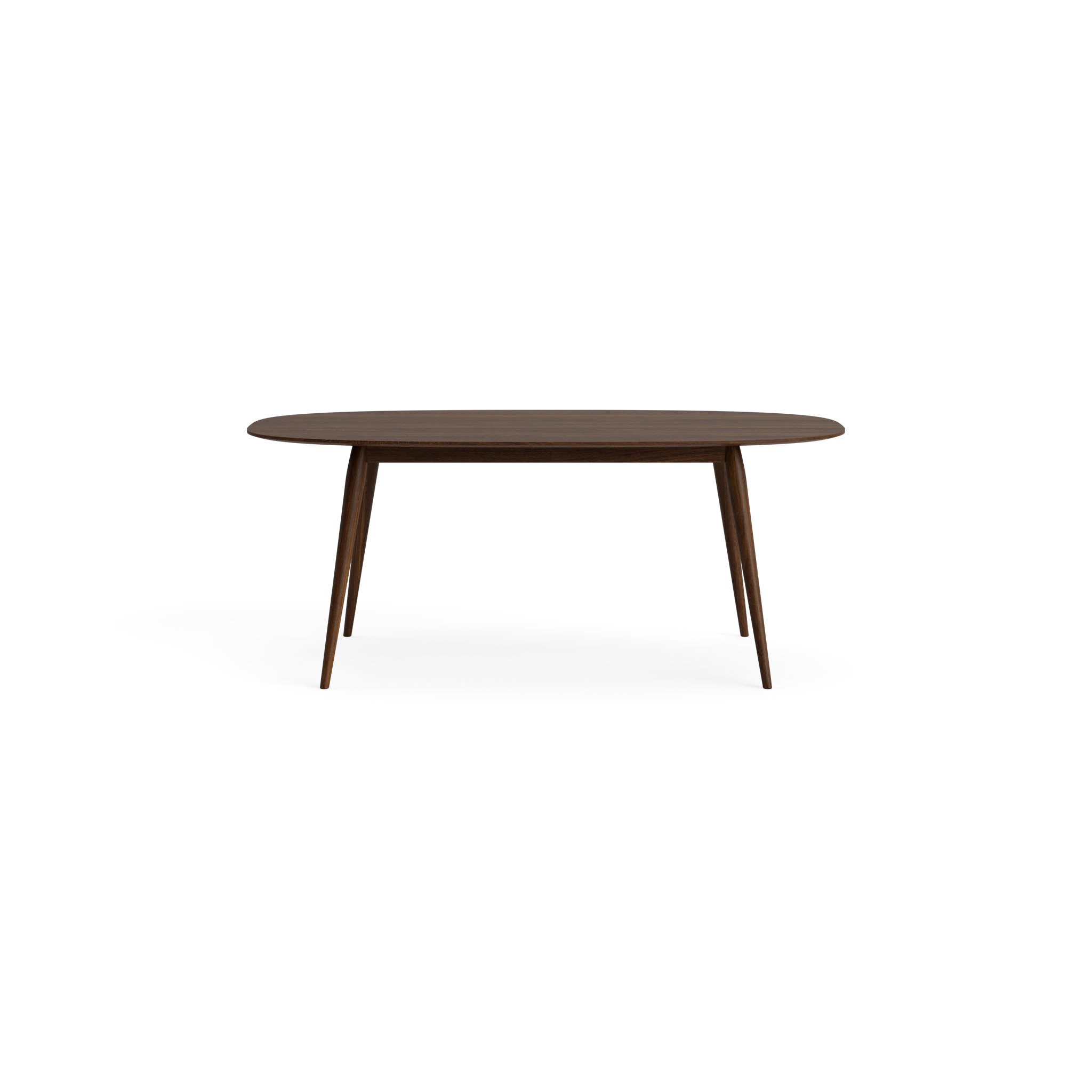 PLAYdinner Lamé 180, 230 & 280 Dining Table in Oak Smoked – Solid wood dining table by Bruunmunch